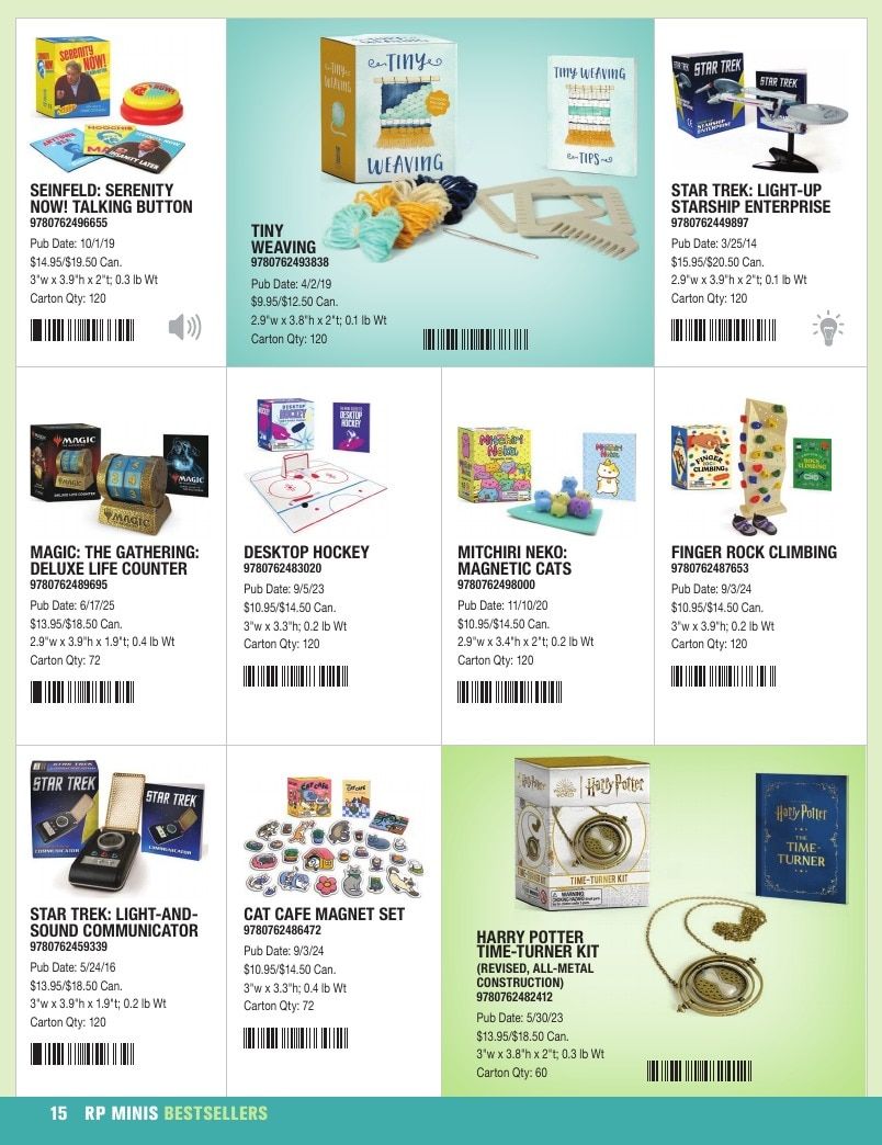 Hachette Book Group Mini Kits Fall 2026 Catalog Weekly Ad January 1 - December 31, 2026