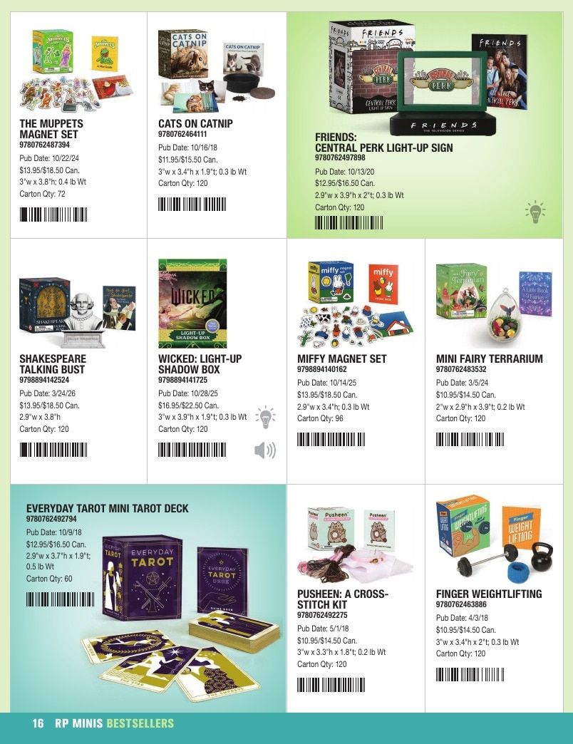 Hachette Book Group Mini Kits Fall 2026 Catalog Weekly Ad January 1 - December 31, 2026