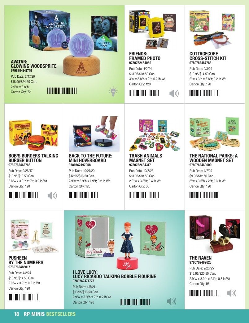 Hachette Book Group Mini Kits Fall 2026 Catalog Weekly Ad January 1 - December 31, 2026