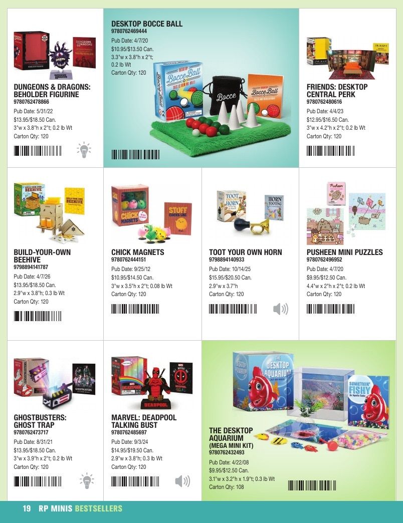 Hachette Book Group Mini Kits Fall 2026 Catalog Weekly Ad January 1 - December 31, 2026