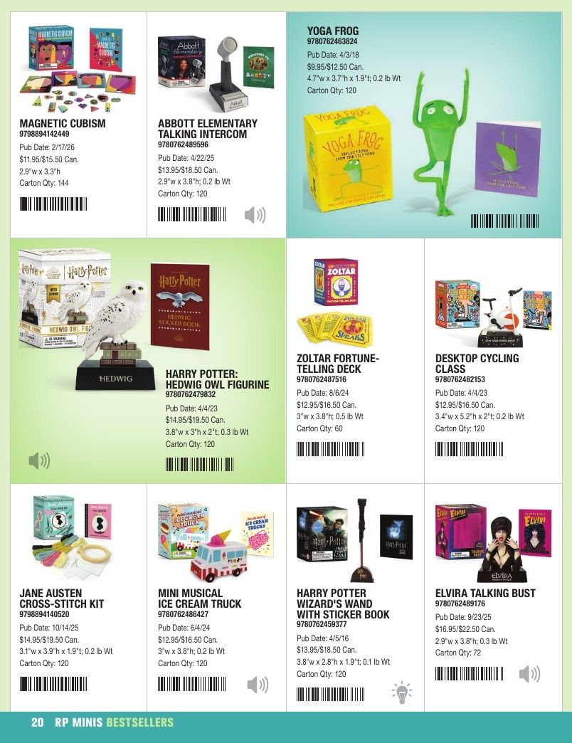 Hachette Book Group Mini Kits Fall 2026 Catalog Weekly Ad January 1 - December 31, 2026