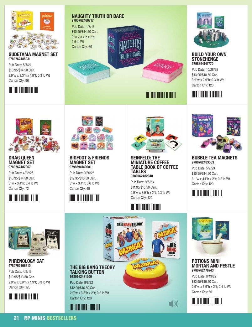 Hachette Book Group Mini Kits Fall 2026 Catalog Weekly Ad January 1 - December 31, 2026