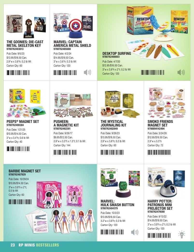 Hachette Book Group Mini Kits Fall 2026 Catalog Weekly Ad January 1 - December 31, 2026