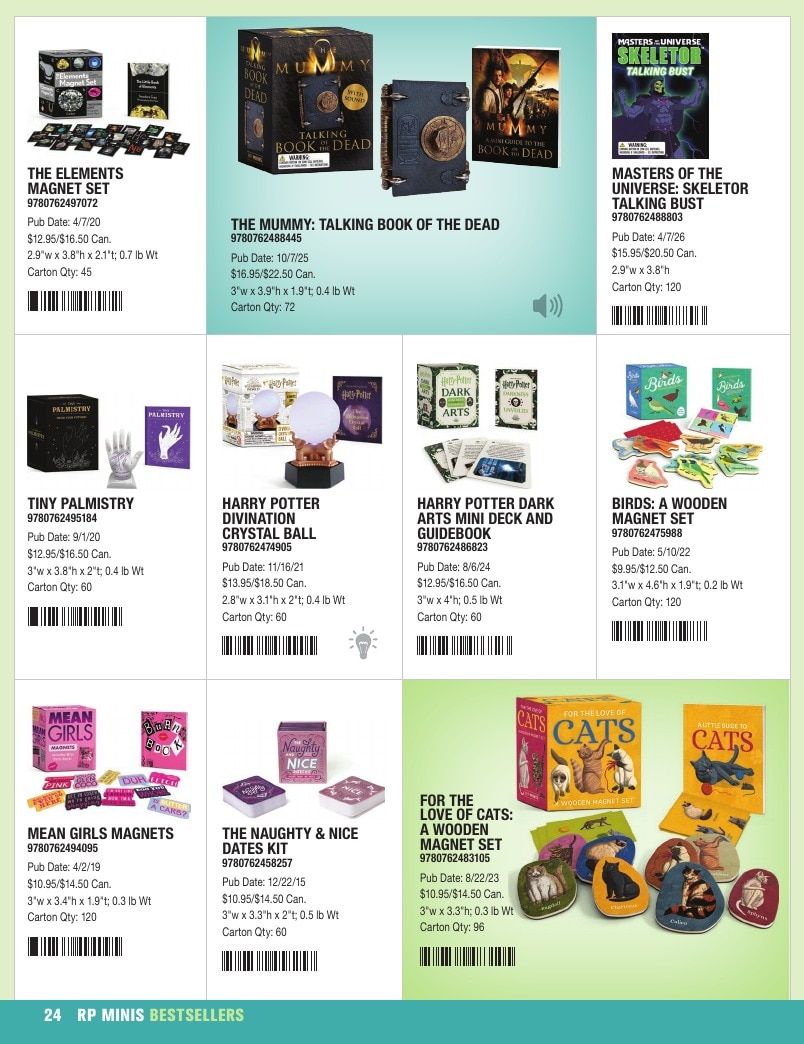 Hachette Book Group Mini Kits Fall 2026 Catalog Weekly Ad January 1 - December 31, 2026
