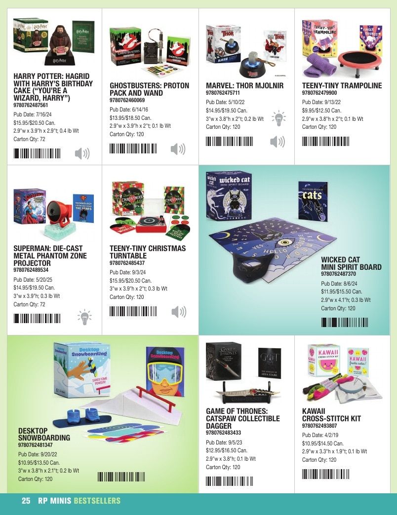 Hachette Book Group Mini Kits Fall 2026 Catalog Weekly Ad January 1 - December 31, 2026