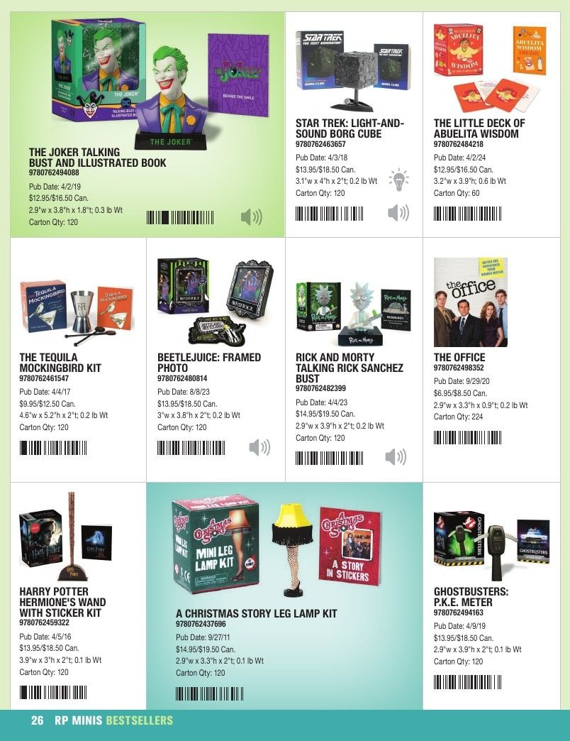 Hachette Book Group Mini Kits Fall 2026 Catalog Weekly Ad January 1 - December 31, 2026