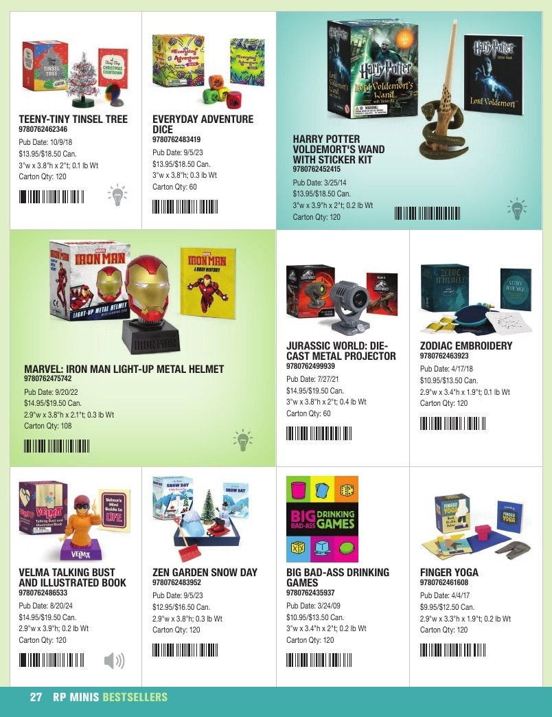 Hachette Book Group Mini Kits Fall 2026 Catalog Weekly Ad January 1 - December 31, 2026