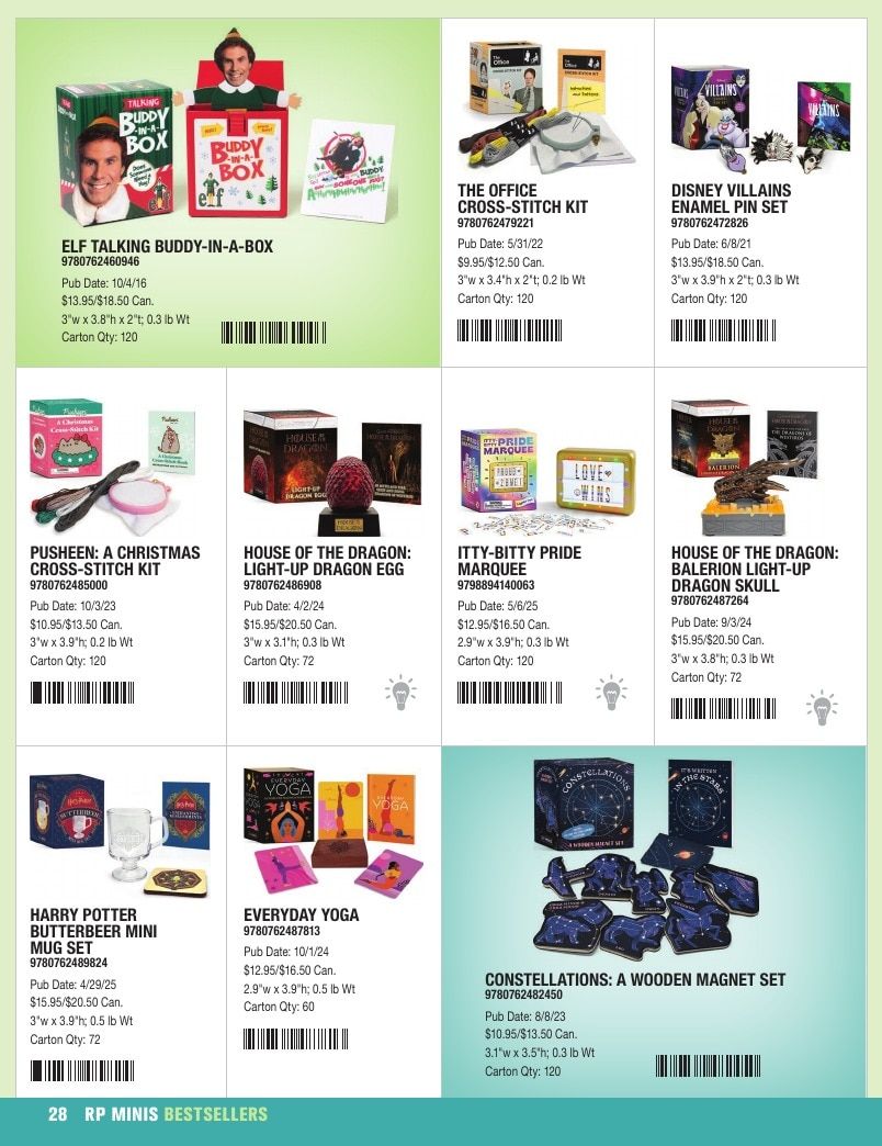 Hachette Book Group Mini Kits Fall 2026 Catalog Weekly Ad January 1 - December 31, 2026