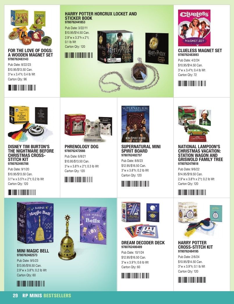Hachette Book Group Mini Kits Fall 2026 Catalog Weekly Ad January 1 - December 31, 2026