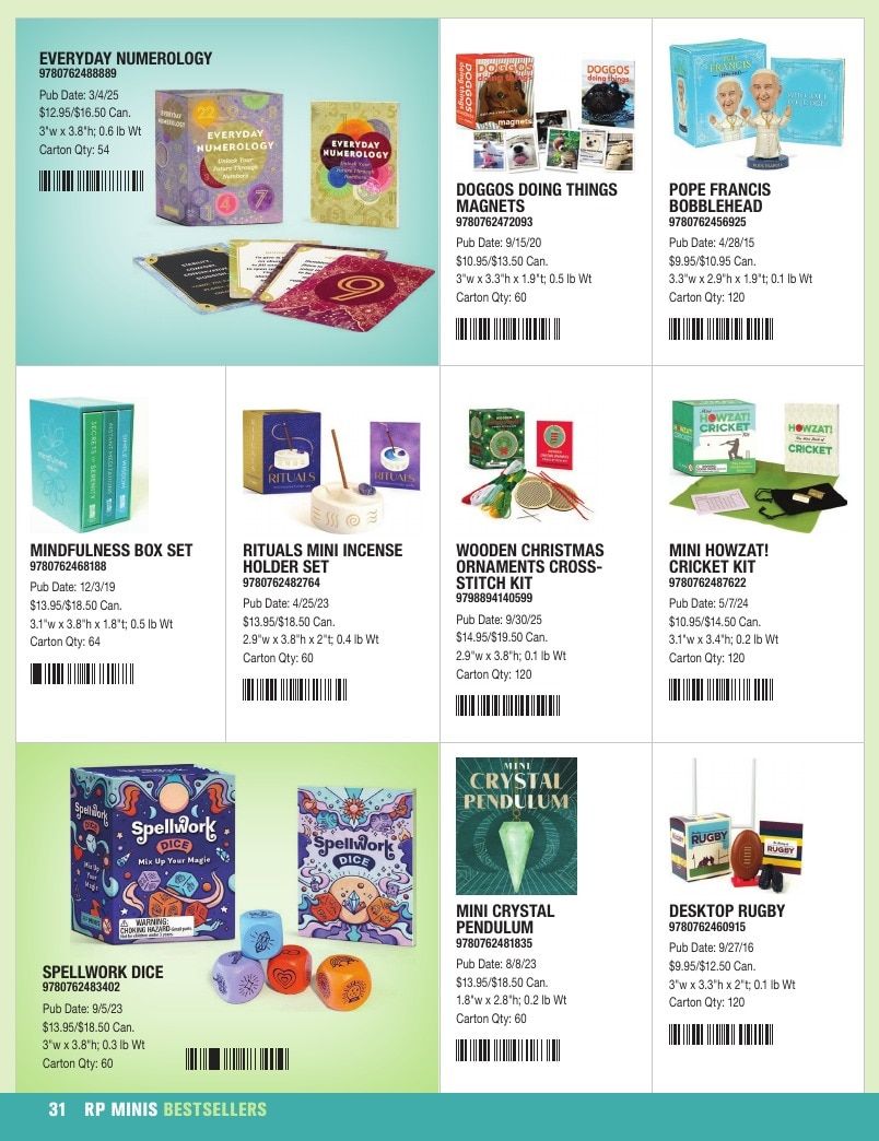 Hachette Book Group Mini Kits Fall 2026 Catalog Weekly Ad January 1 - December 31, 2026