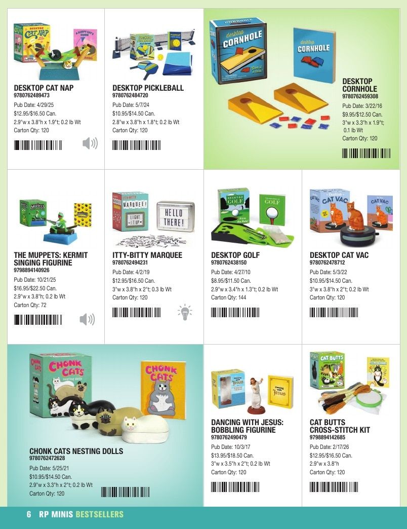 Hachette Book Group Mini Kits Fall 2026 Catalog Weekly Ad January 1 - December 31, 2026