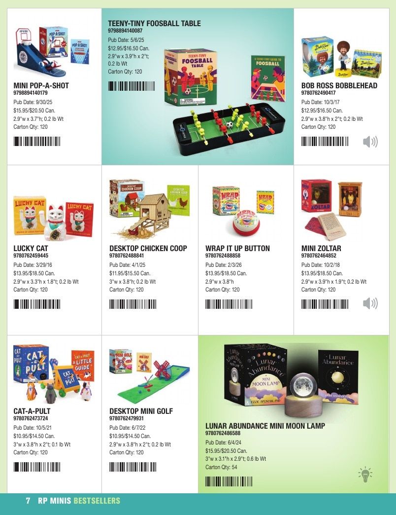 Hachette Book Group Mini Kits Fall 2026 Catalog Weekly Ad January 1 - December 31, 2026