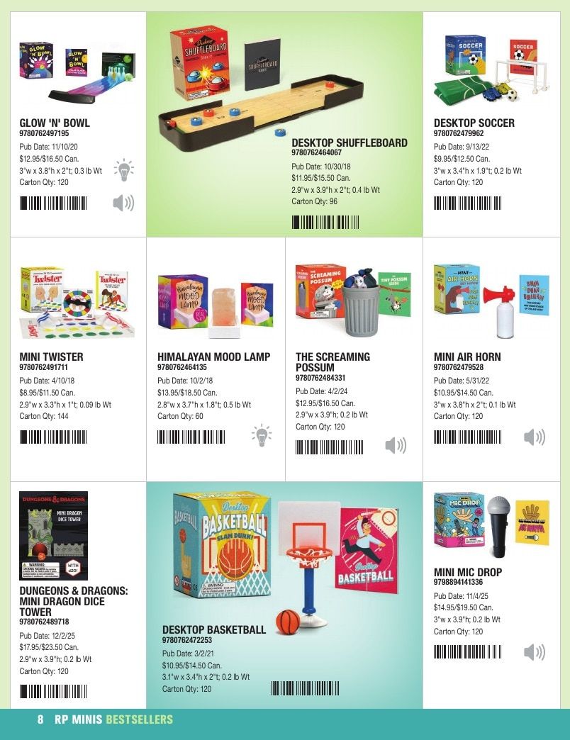 Hachette Book Group Mini Kits Fall 2026 Catalog Weekly Ad January 1 - December 31, 2026