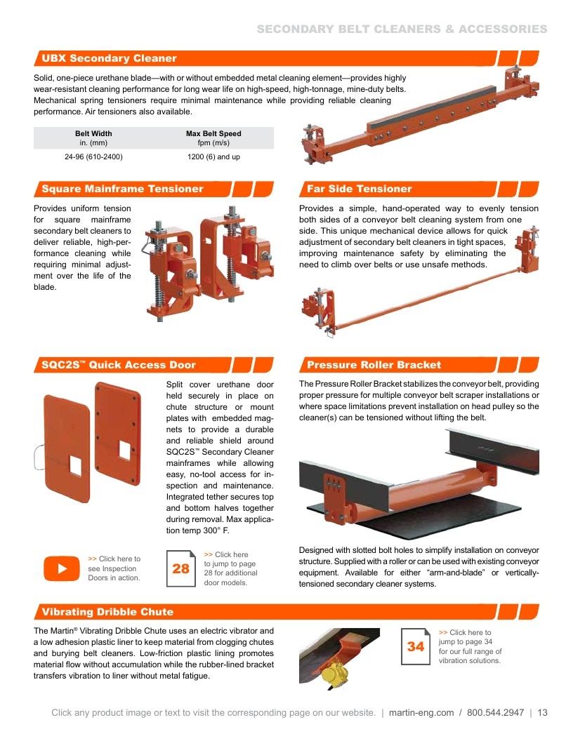 Martin Engineering Product Catalog Weekly Ad January 1 - December 31, 2026