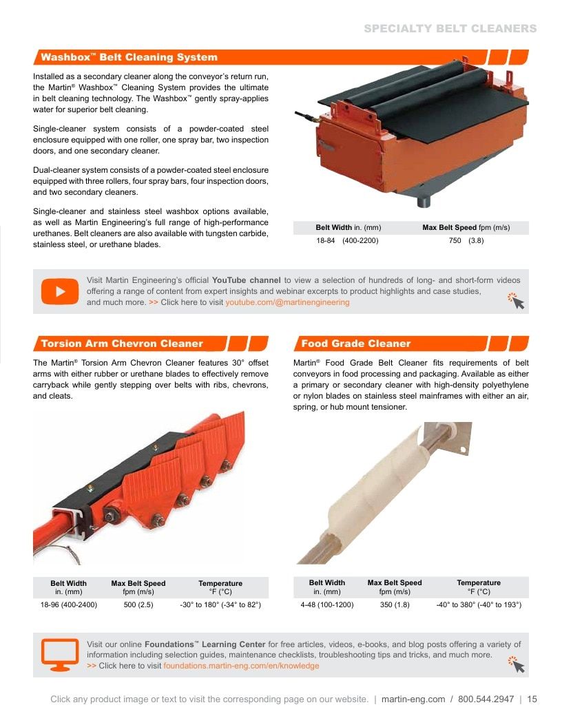 Martin Engineering Product Catalog Weekly Ad January 1 - December 31, 2026