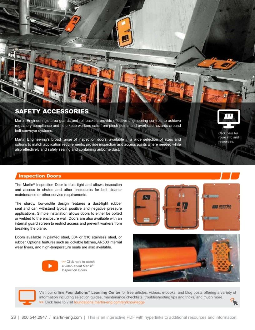 Martin Engineering Product Catalog Weekly Ad January 1 - December 31, 2026