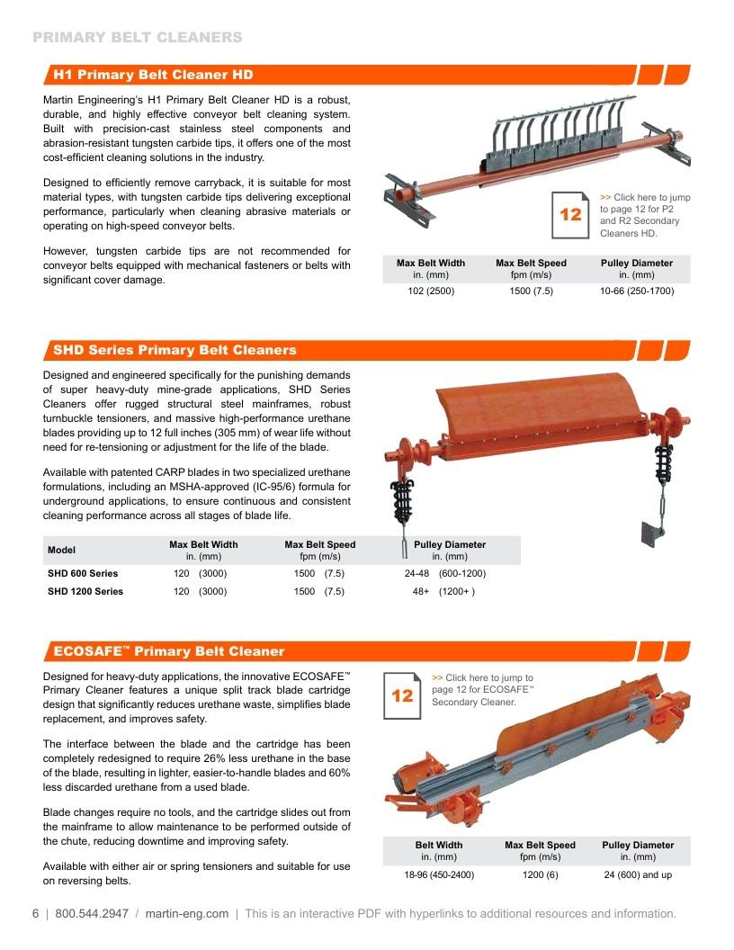 Martin Engineering Product Catalog Weekly Ad January 1 - December 31, 2026