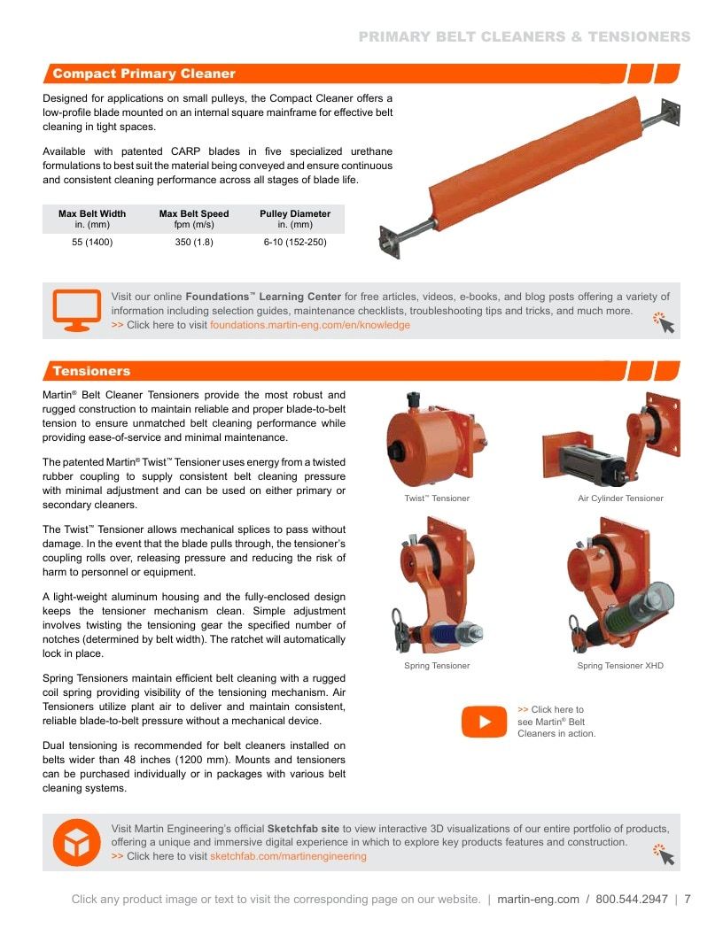 Martin Engineering Product Catalog Weekly Ad January 1 - December 31, 2026