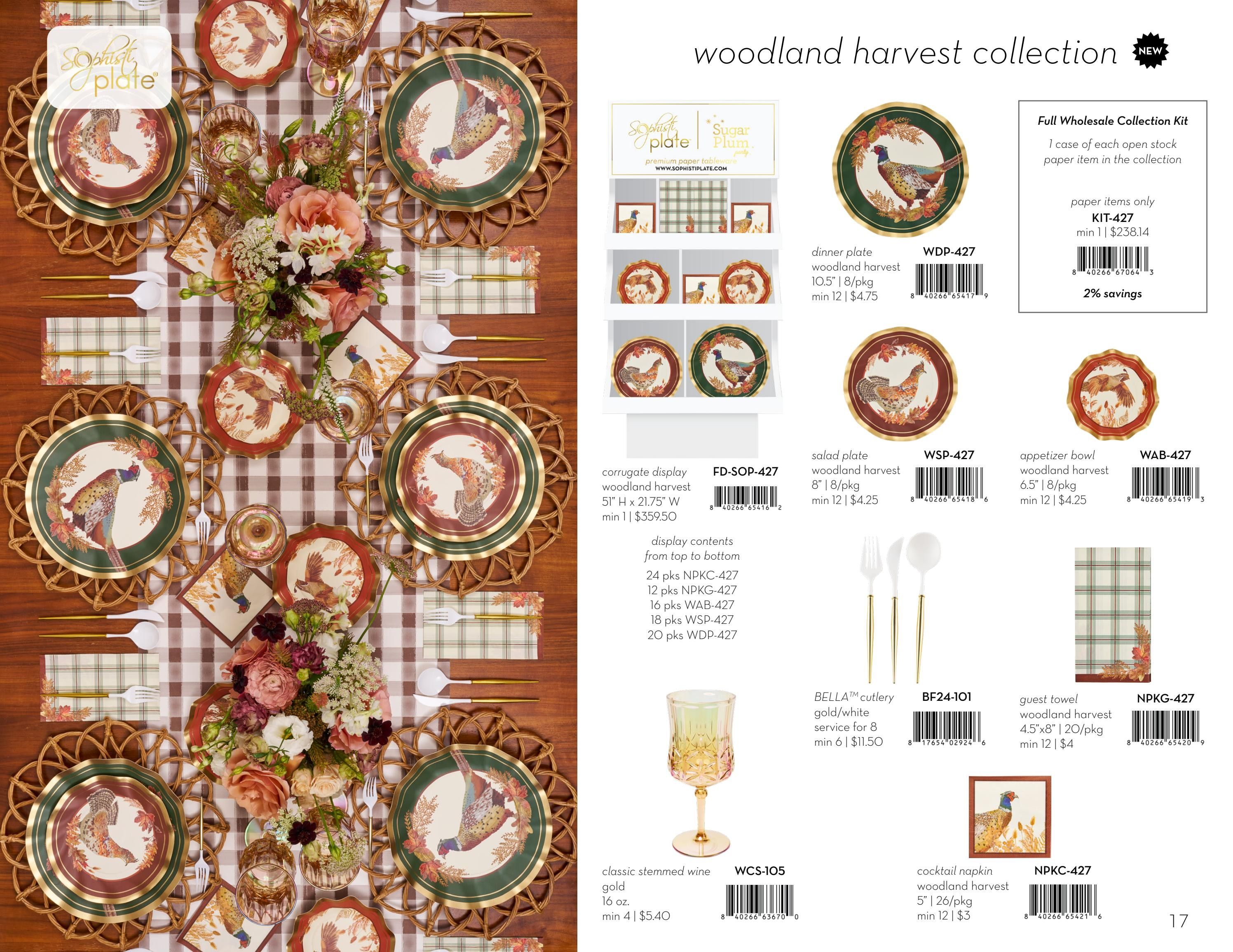 Sophistiplate Fall & Winter 2026 Catalog Weekly Ad January 1 - December 31, 2026