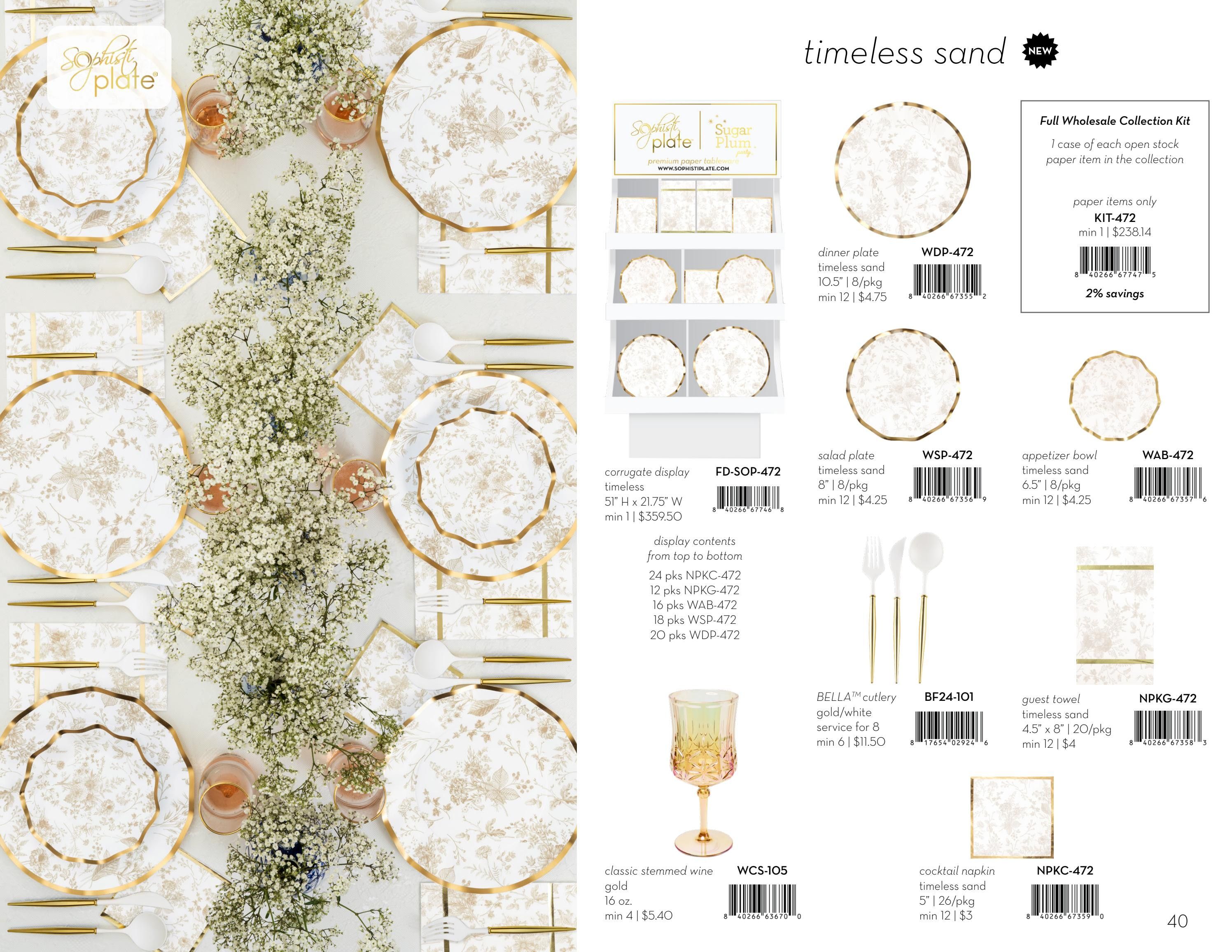 Sophistiplate Fall & Winter 2026 Catalog Weekly Ad January 1 - December 31, 2026