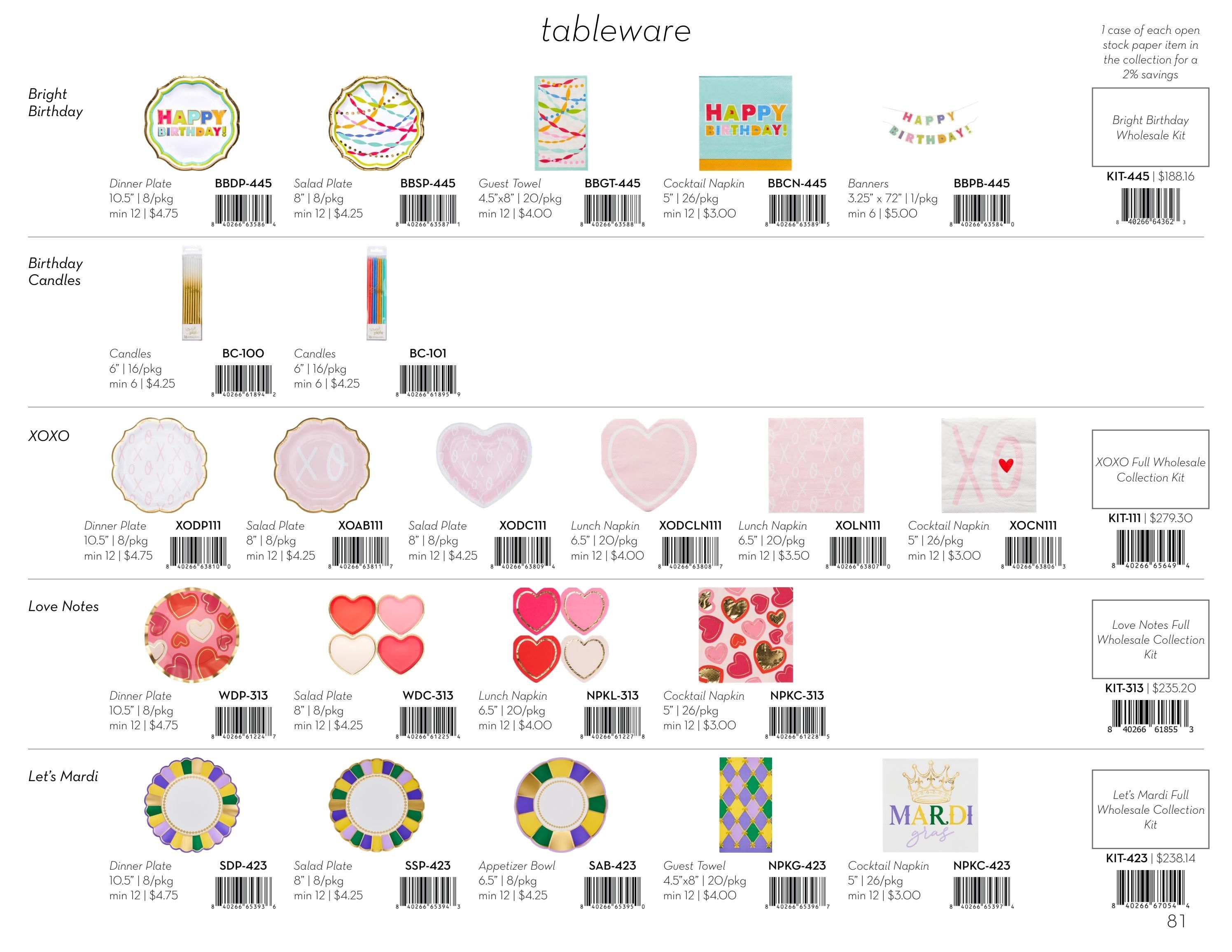 Sophistiplate Fall & Winter 2026 Catalog Weekly Ad January 1 - December 31, 2026
