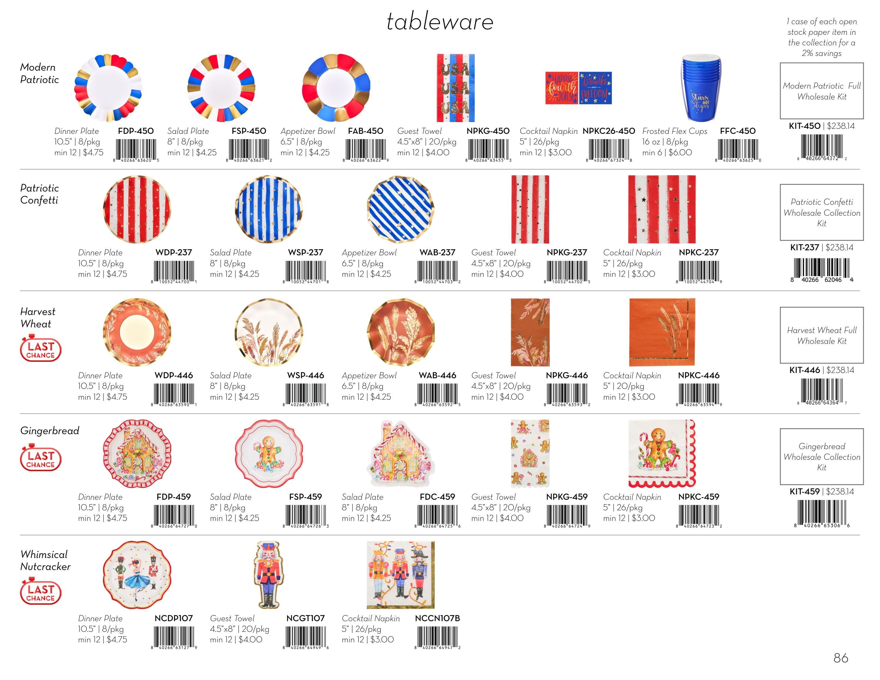 Sophistiplate Fall & Winter 2026 Catalog Weekly Ad January 1 - December 31, 2026