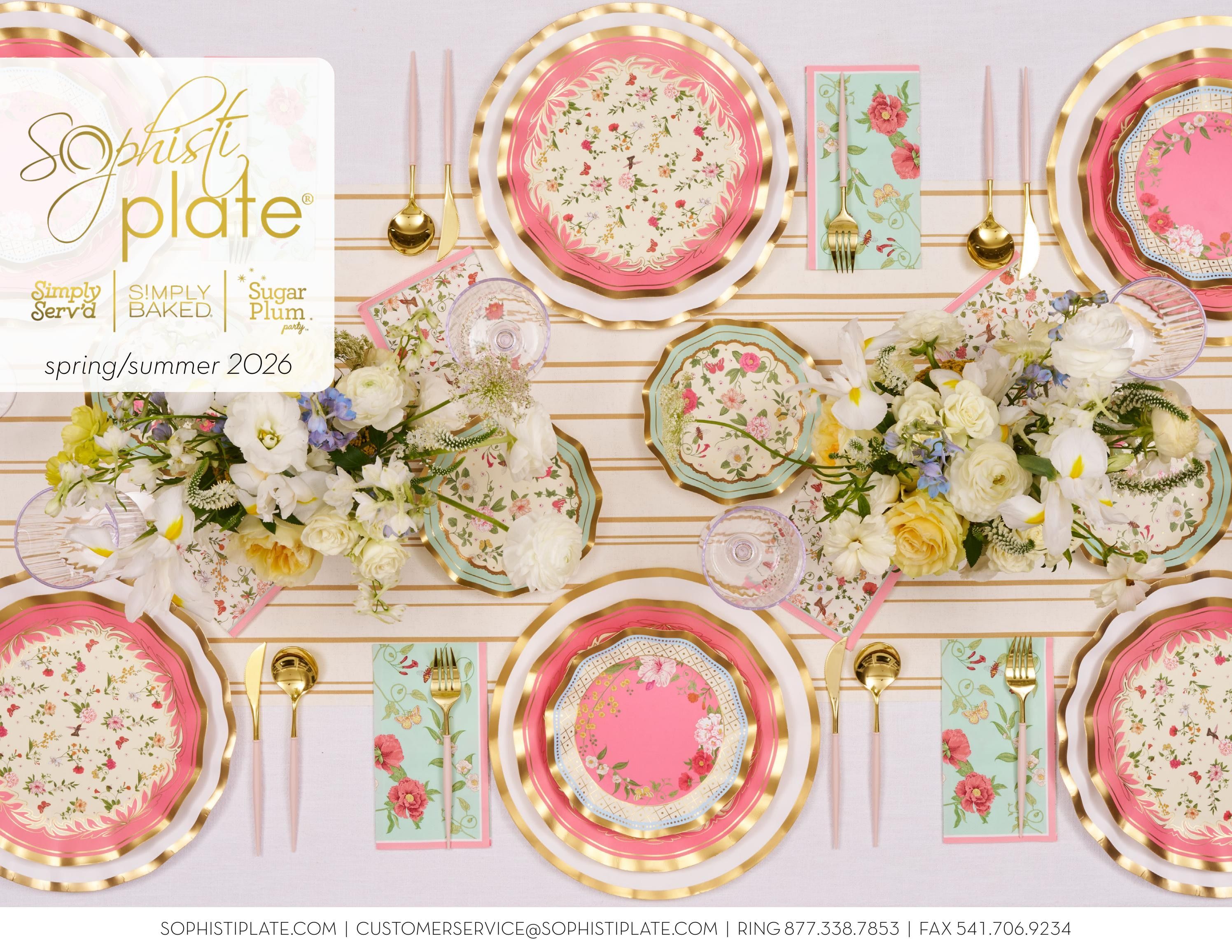 Sophistiplate Spring & Summer 2026 Catalog Weekly Ad January 1 - December 31, 2026
