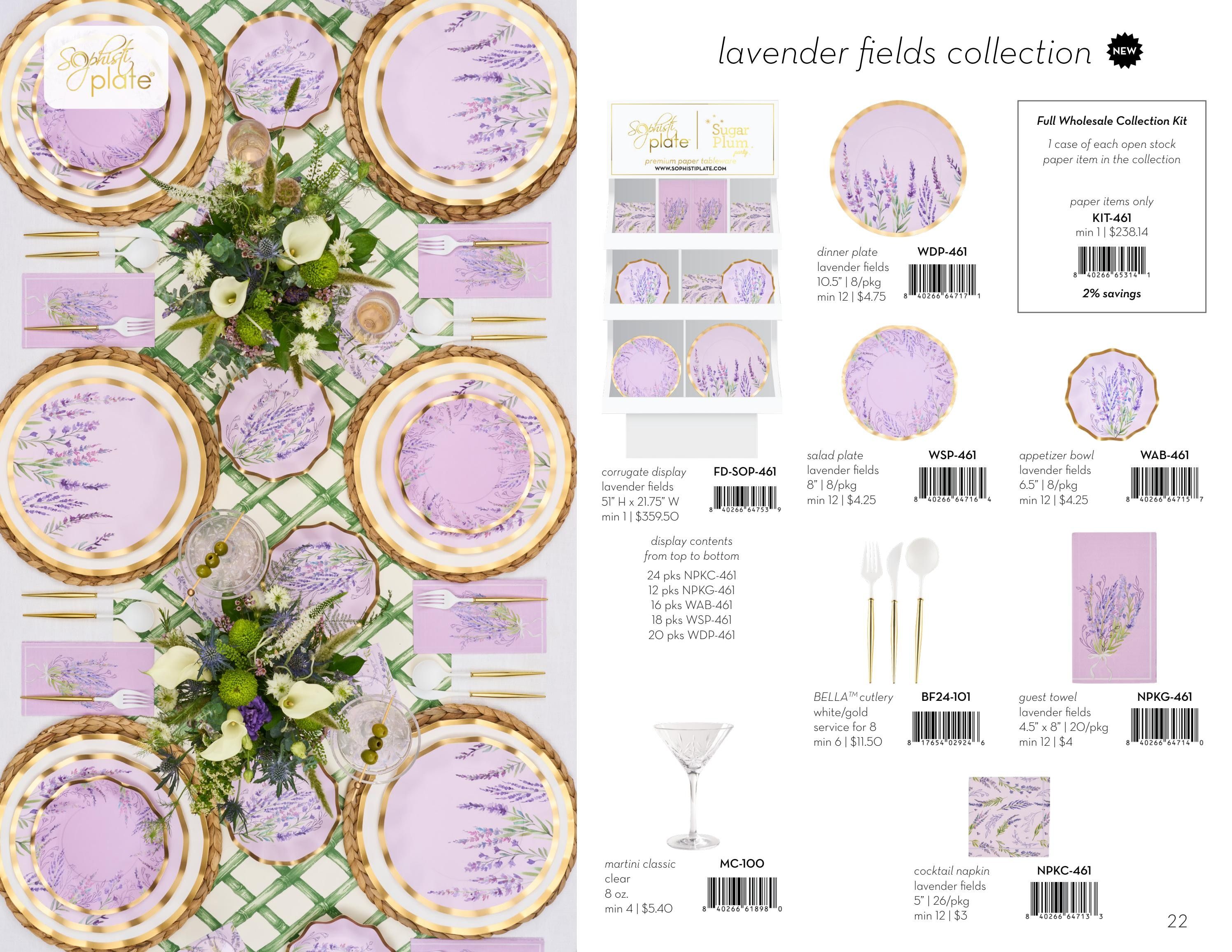 Sophistiplate Spring & Summer 2026 Catalog Weekly Ad January 1 - December 31, 2026