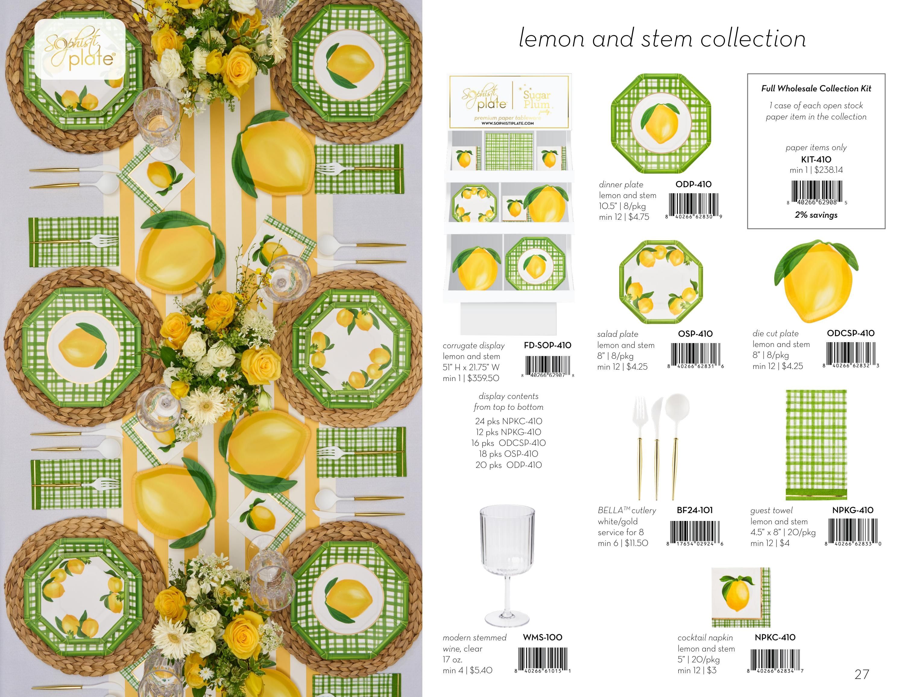 Sophistiplate Spring & Summer 2026 Catalog Weekly Ad January 1 - December 31, 2026