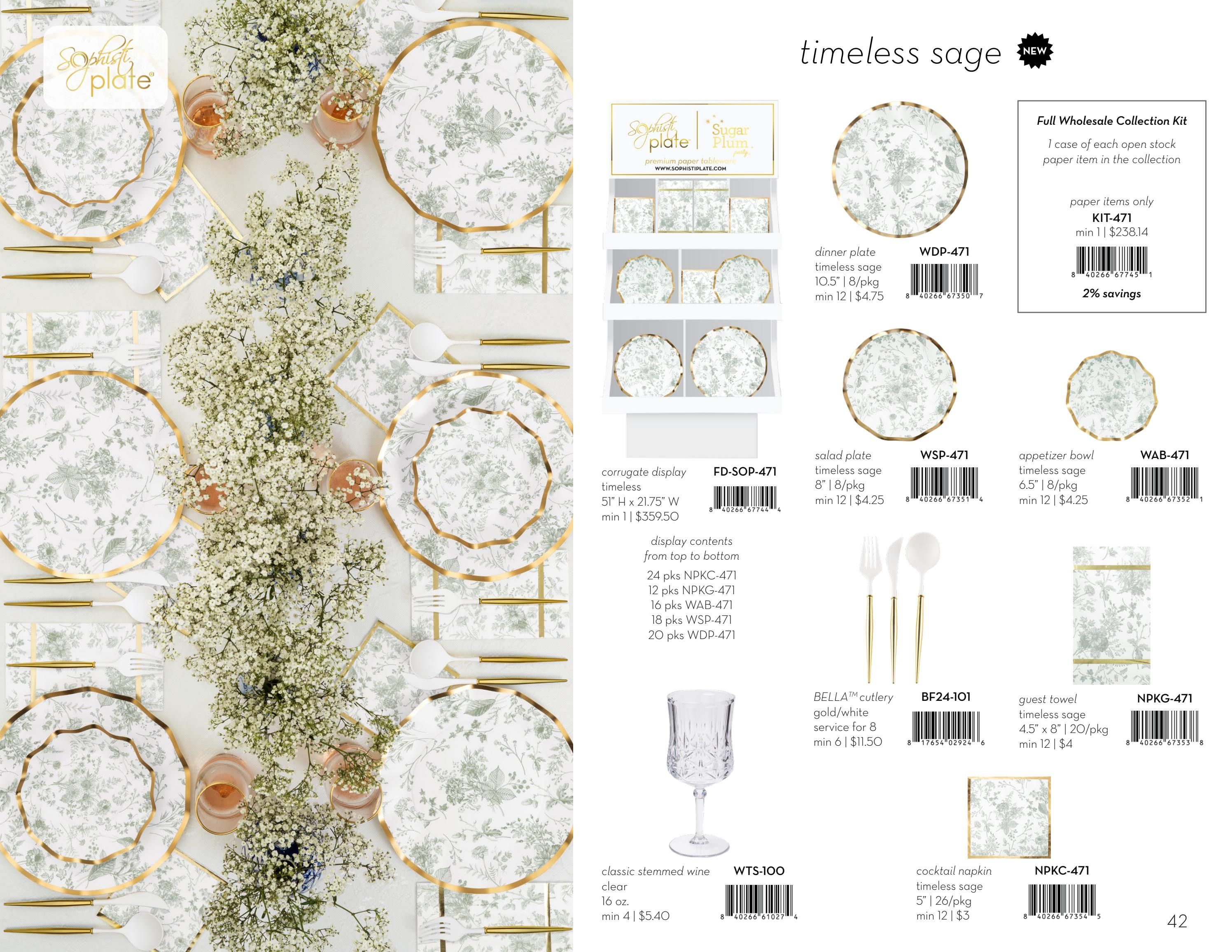 Sophistiplate Spring & Summer 2026 Catalog Weekly Ad January 1 - December 31, 2026