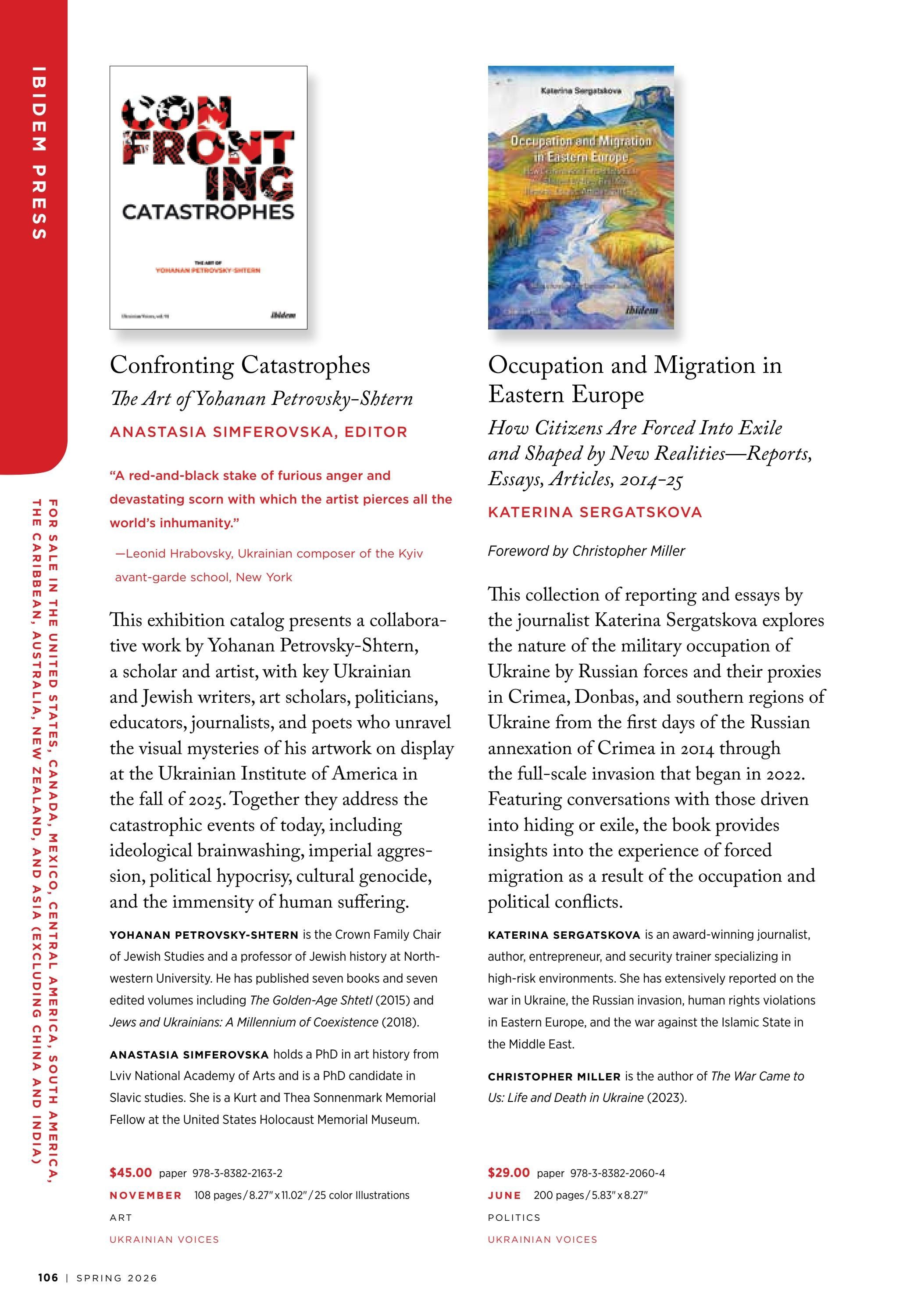 Columbia University Press Spring Catalog Weekly Ad January 1 - December 31, 2026