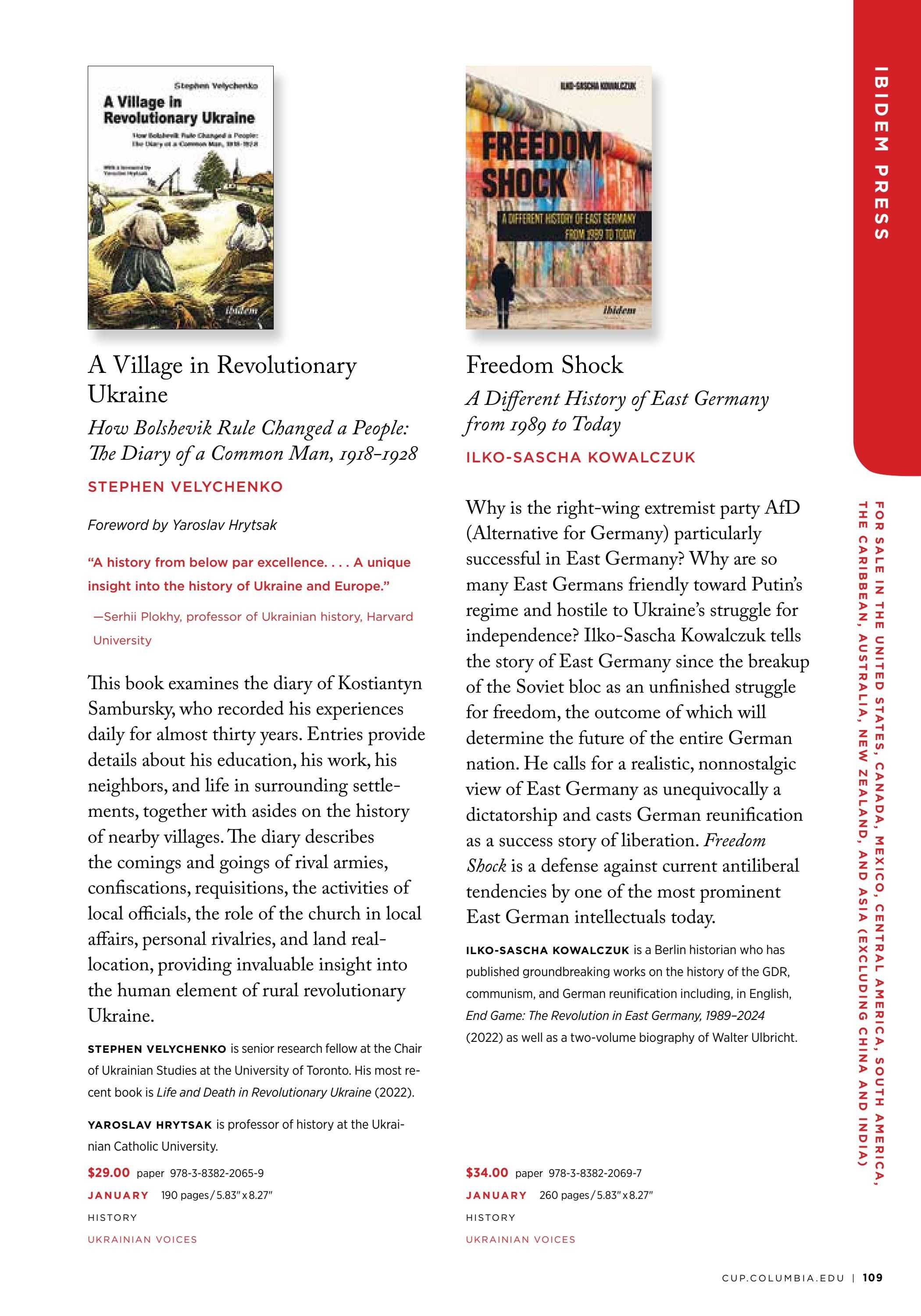 Columbia University Press Spring Catalog Weekly Ad January 1 - December 31, 2026