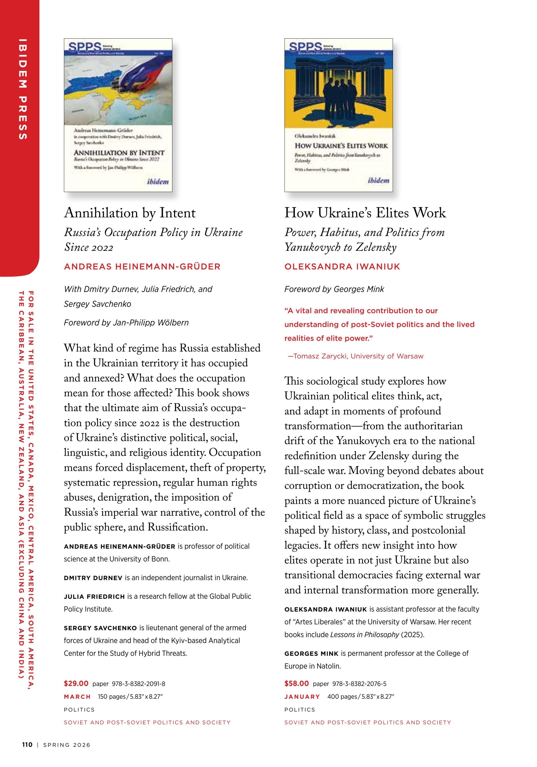 Columbia University Press Spring Catalog Weekly Ad January 1 - December 31, 2026
