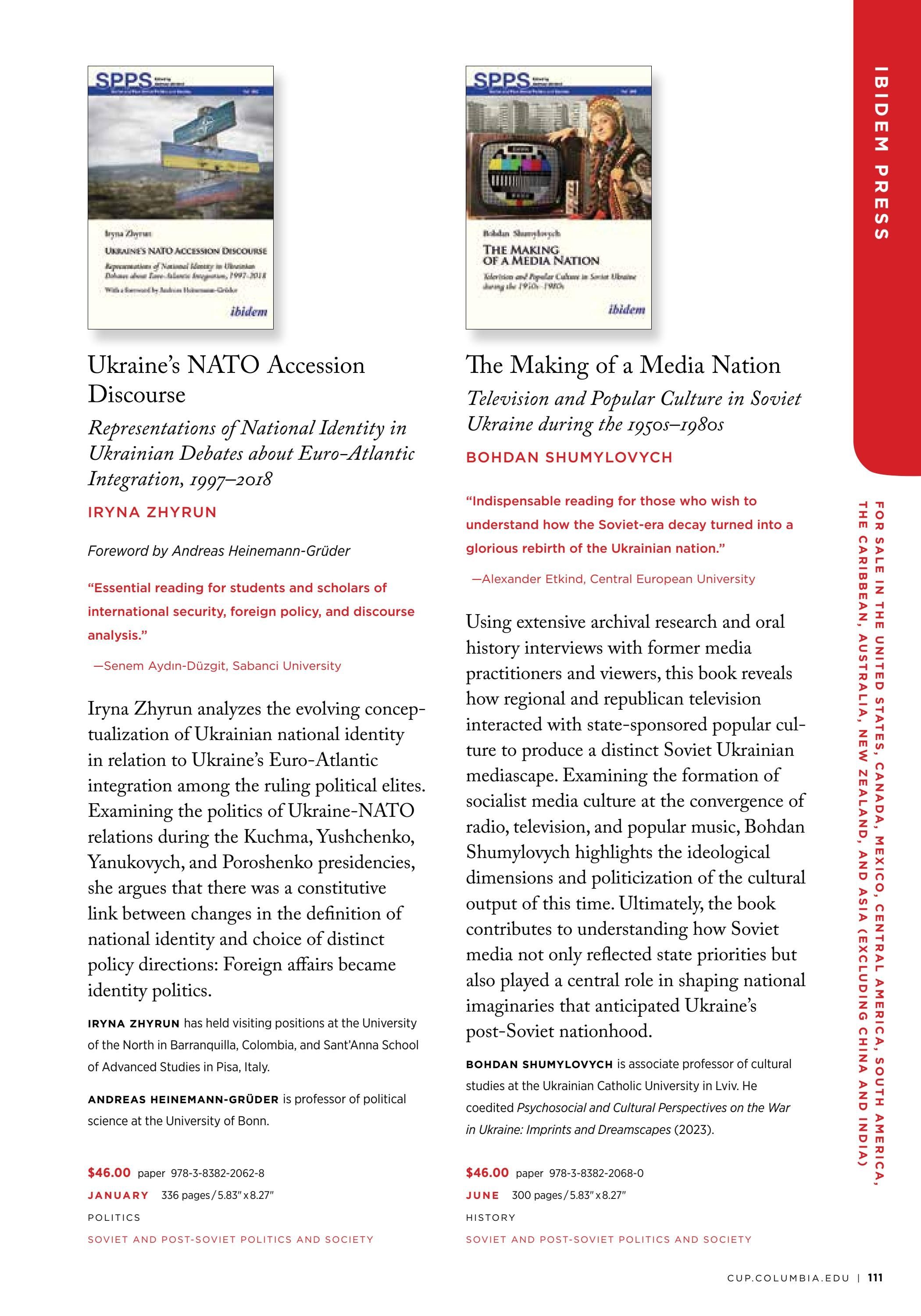 Columbia University Press Spring Catalog Weekly Ad January 1 - December 31, 2026