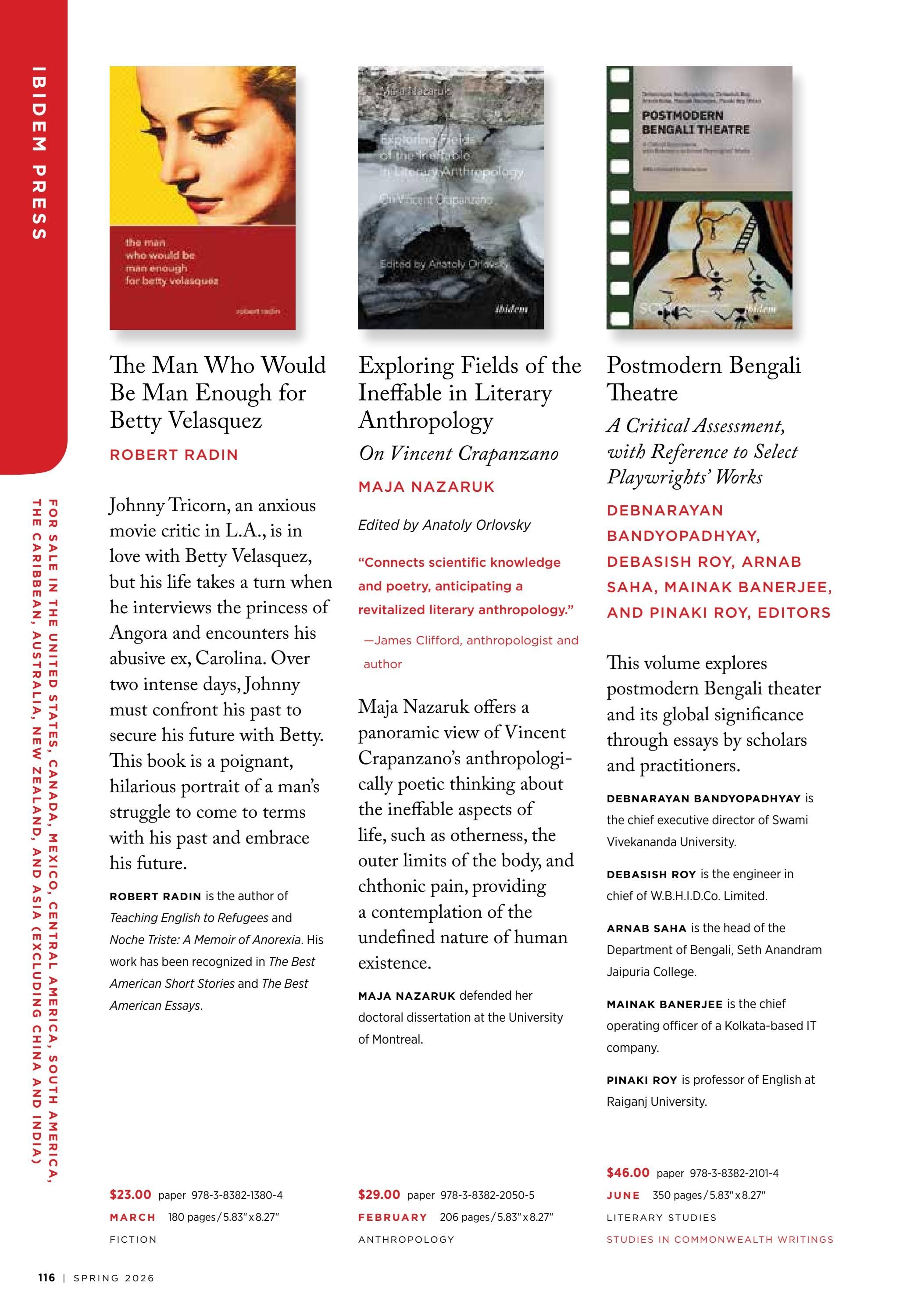 Columbia University Press Spring Catalog Weekly Ad January 1 - December 31, 2026