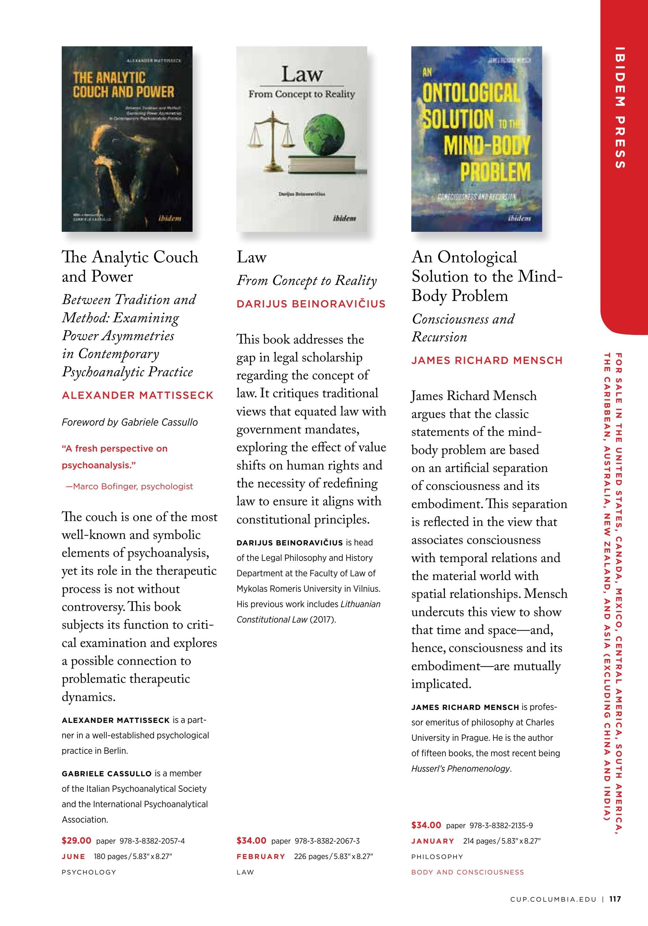 Columbia University Press Spring Catalog Weekly Ad January 1 - December 31, 2026