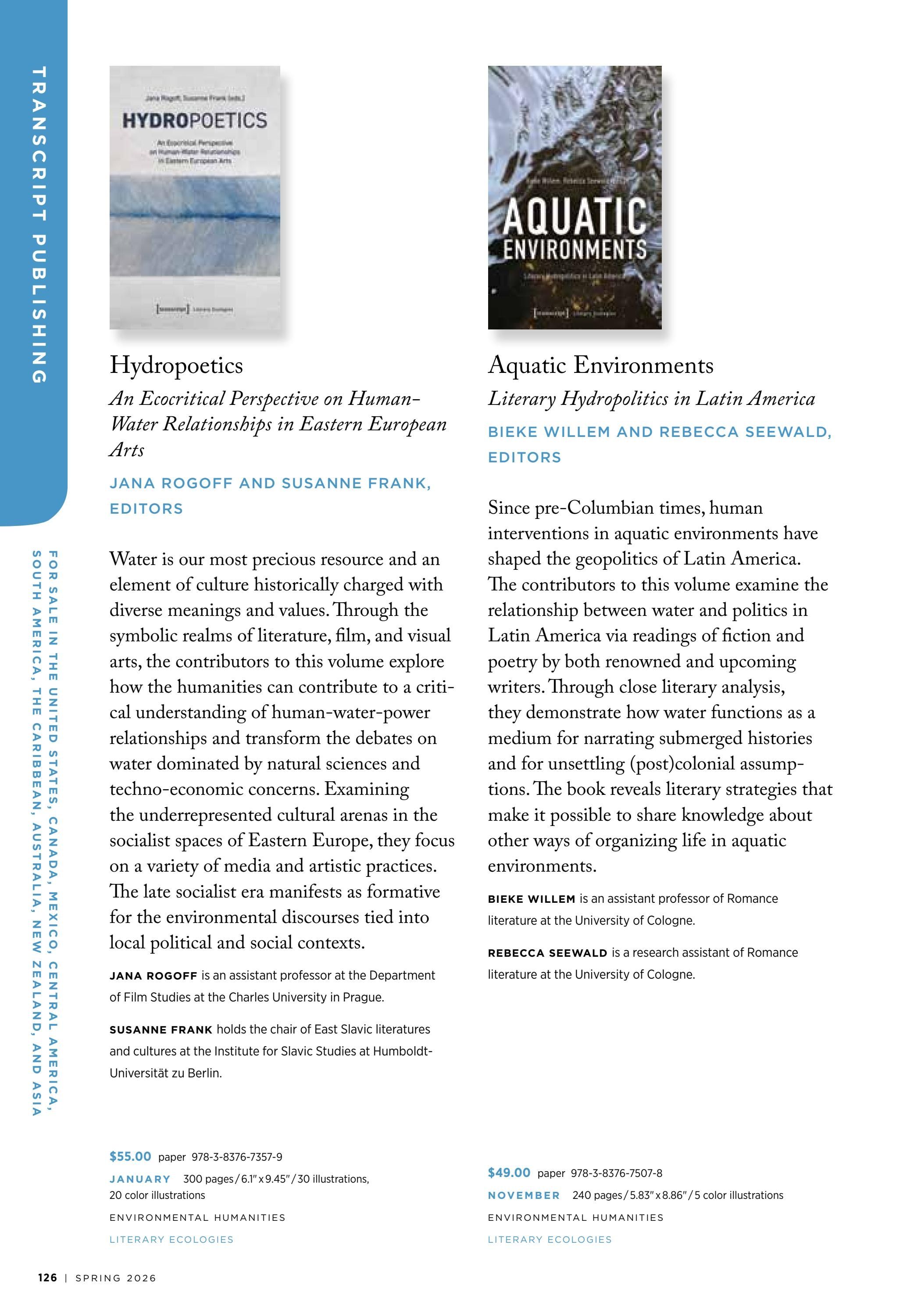 Columbia University Press Spring Catalog Weekly Ad January 1 - December 31, 2026