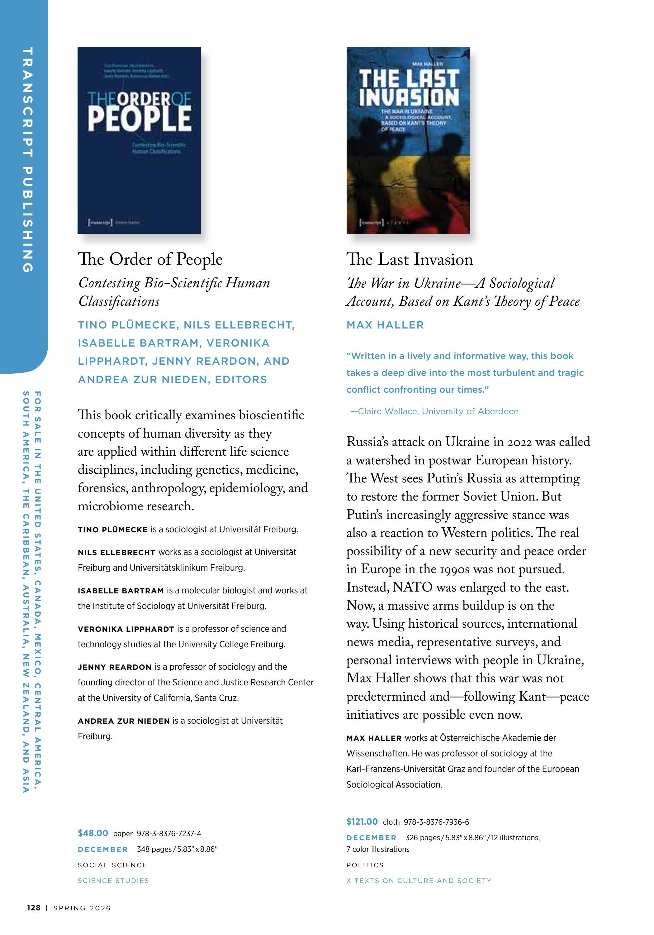 Columbia University Press Spring Catalog Weekly Ad January 1 - December 31, 2026