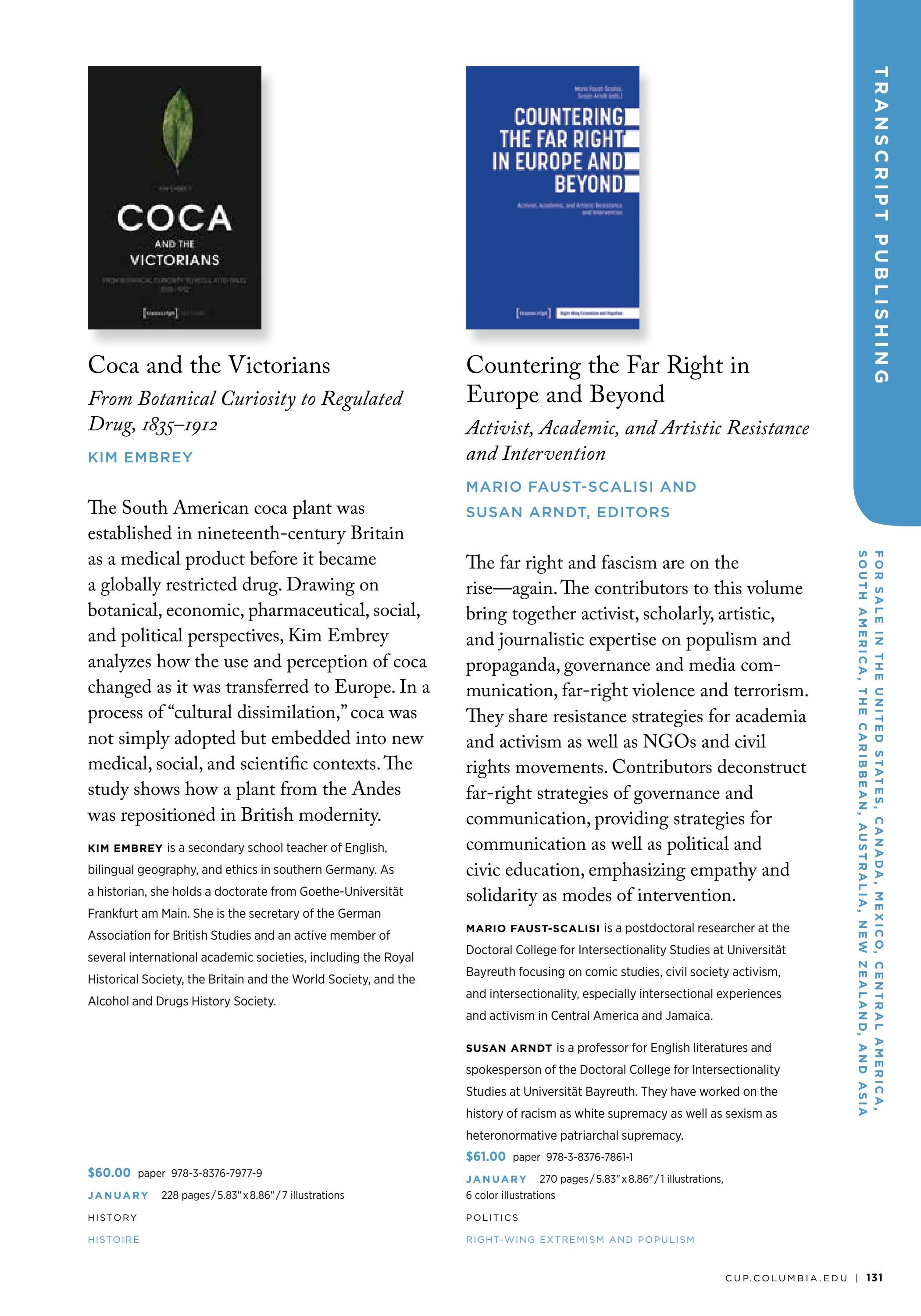 Columbia University Press Spring Catalog Weekly Ad January 1 - December 31, 2026