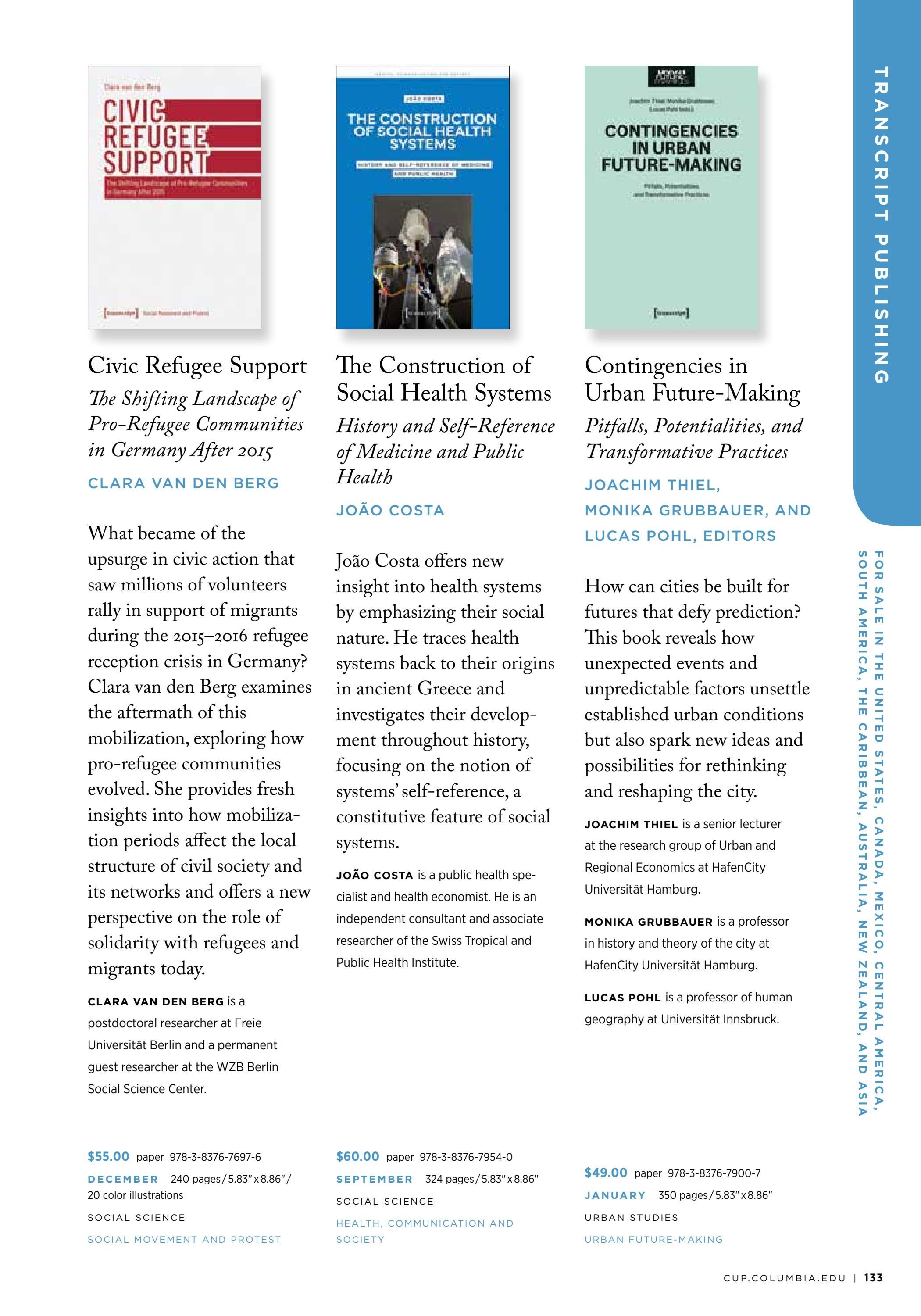 Columbia University Press Spring Catalog Weekly Ad January 1 - December 31, 2026