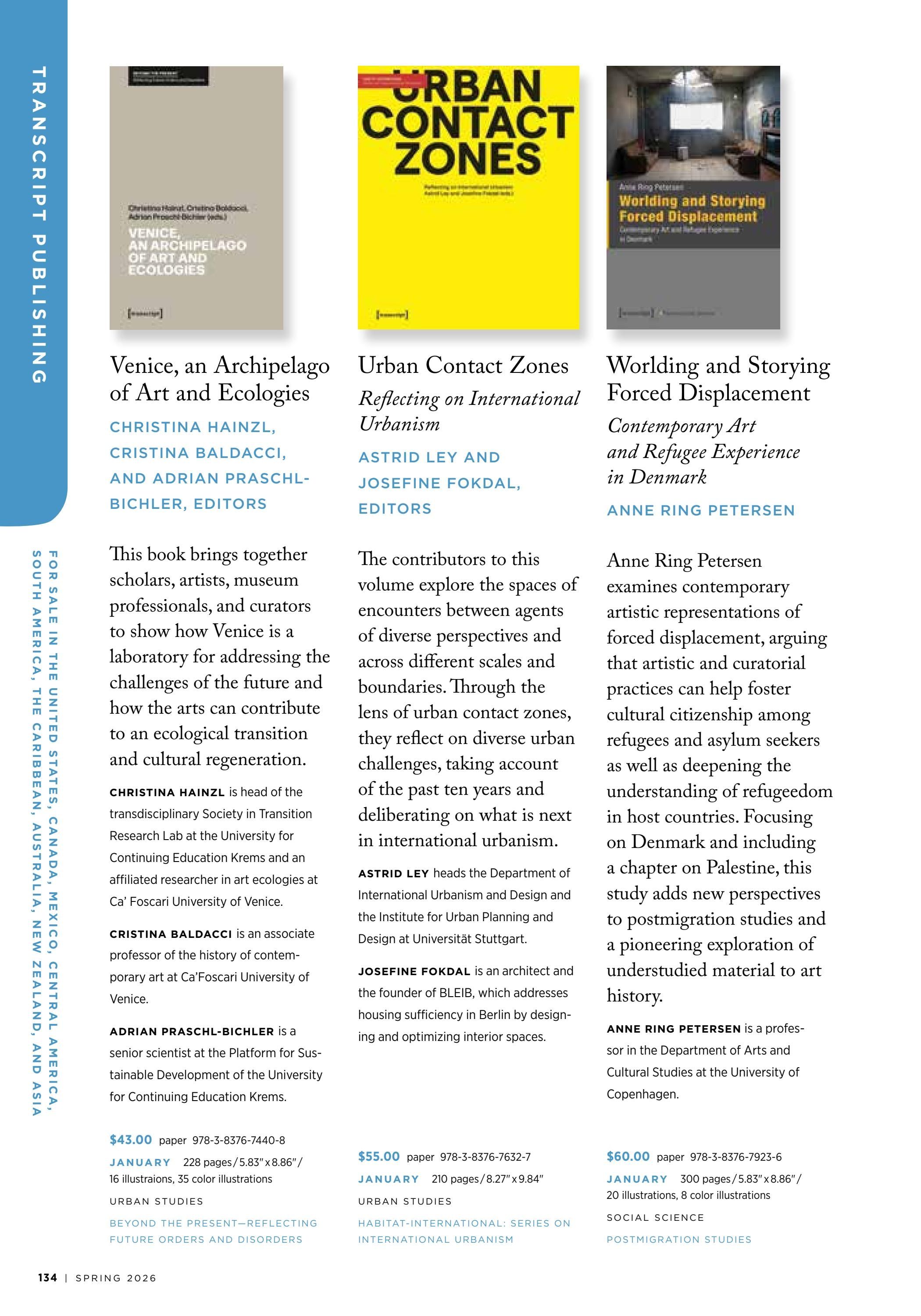 Columbia University Press Spring Catalog Weekly Ad January 1 - December 31, 2026