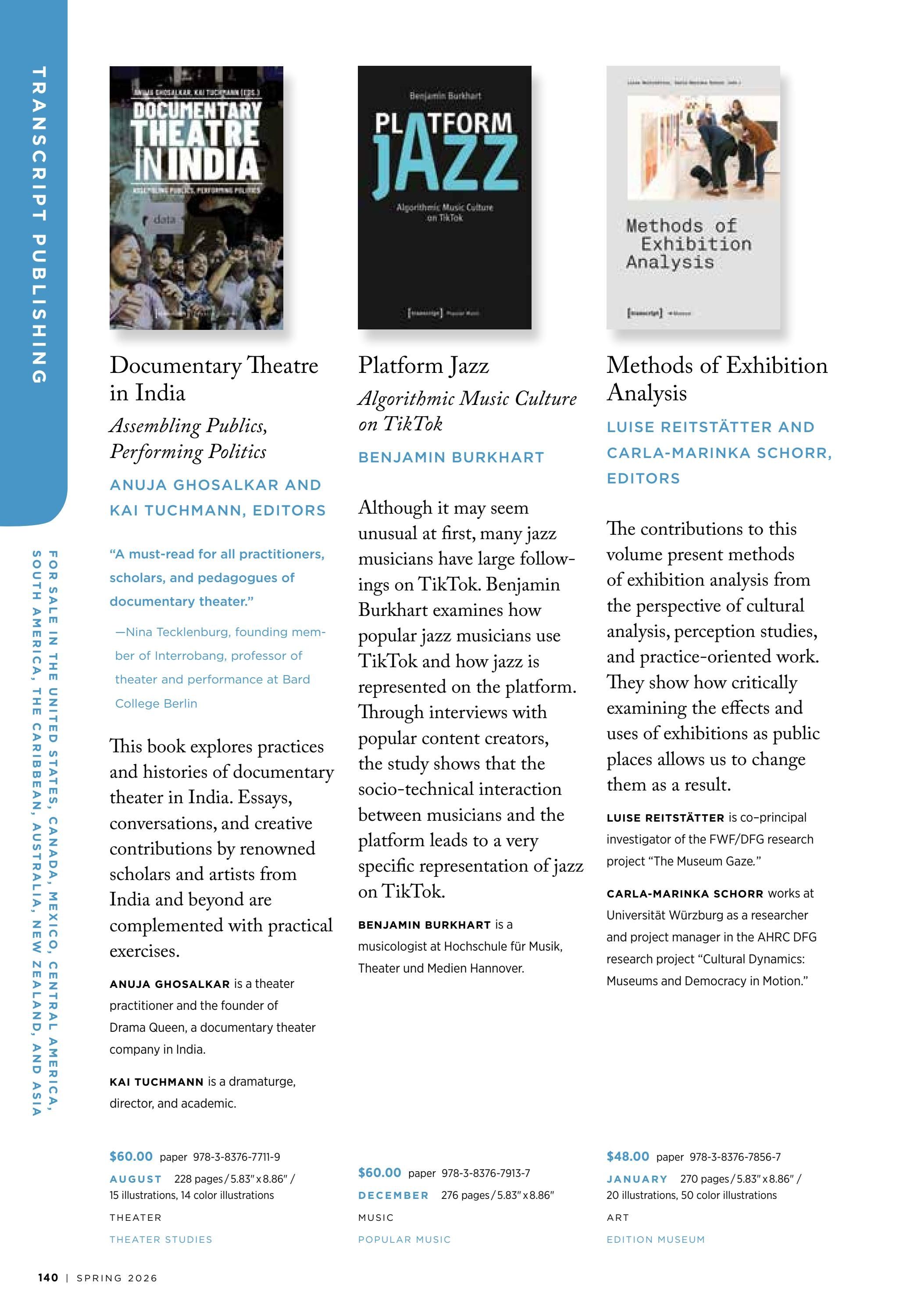 Columbia University Press Spring Catalog Weekly Ad January 1 - December 31, 2026
