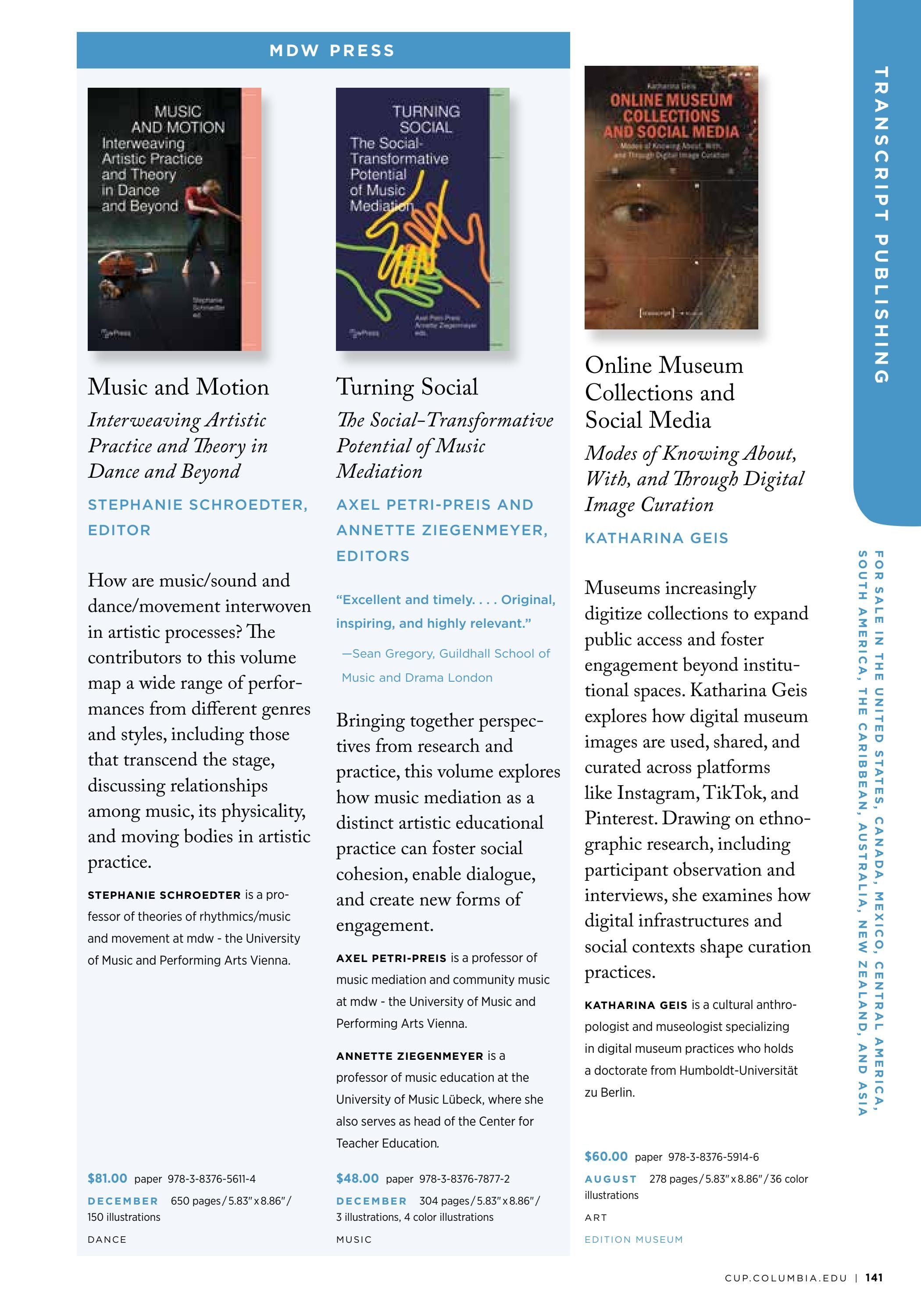 Columbia University Press Spring Catalog Weekly Ad January 1 - December 31, 2026