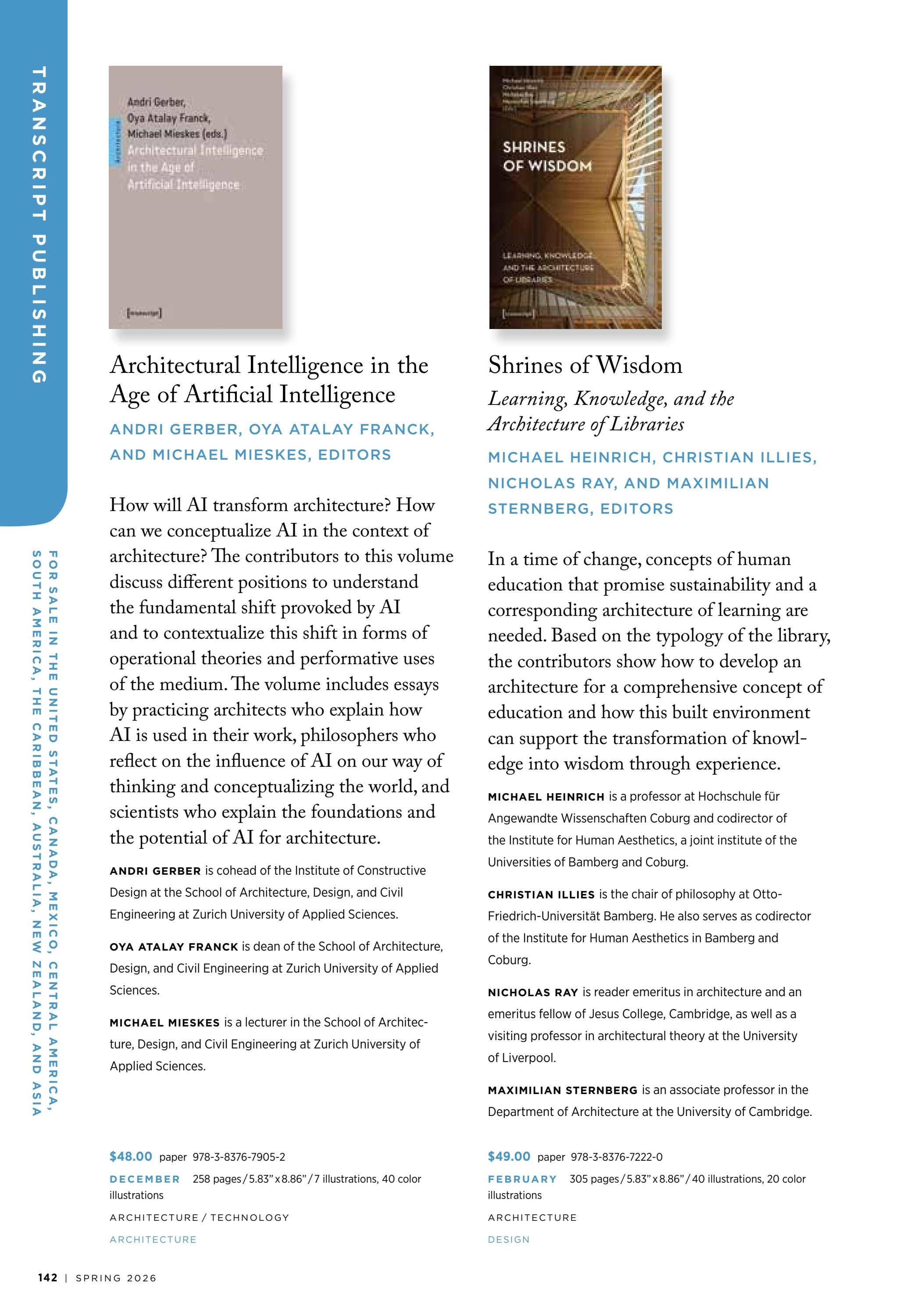 Columbia University Press Spring Catalog Weekly Ad January 1 - December 31, 2026