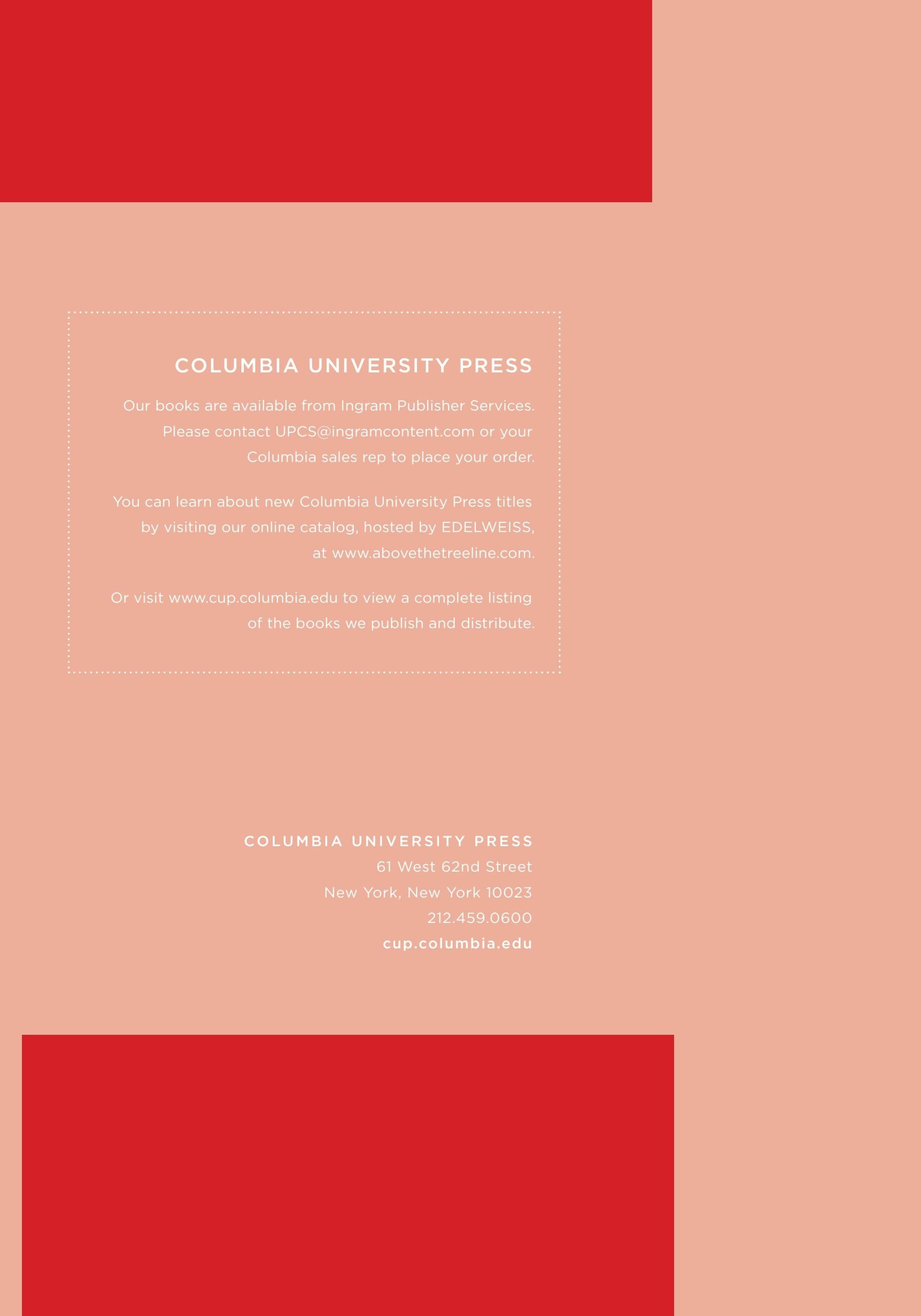 Columbia University Press Spring Catalog Weekly Ad January 1 - December 31, 2026