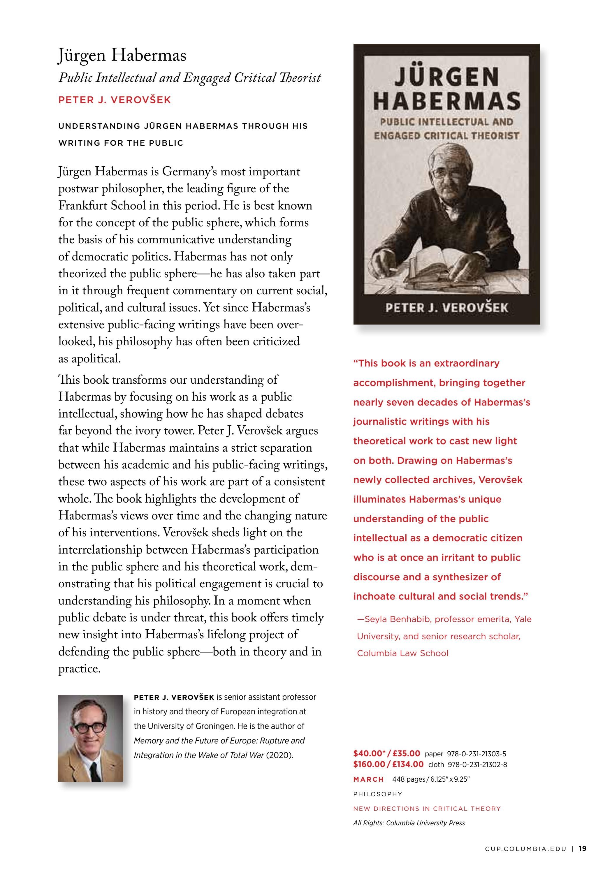Columbia University Press Spring Catalog Weekly Ad January 1 - December 31, 2026