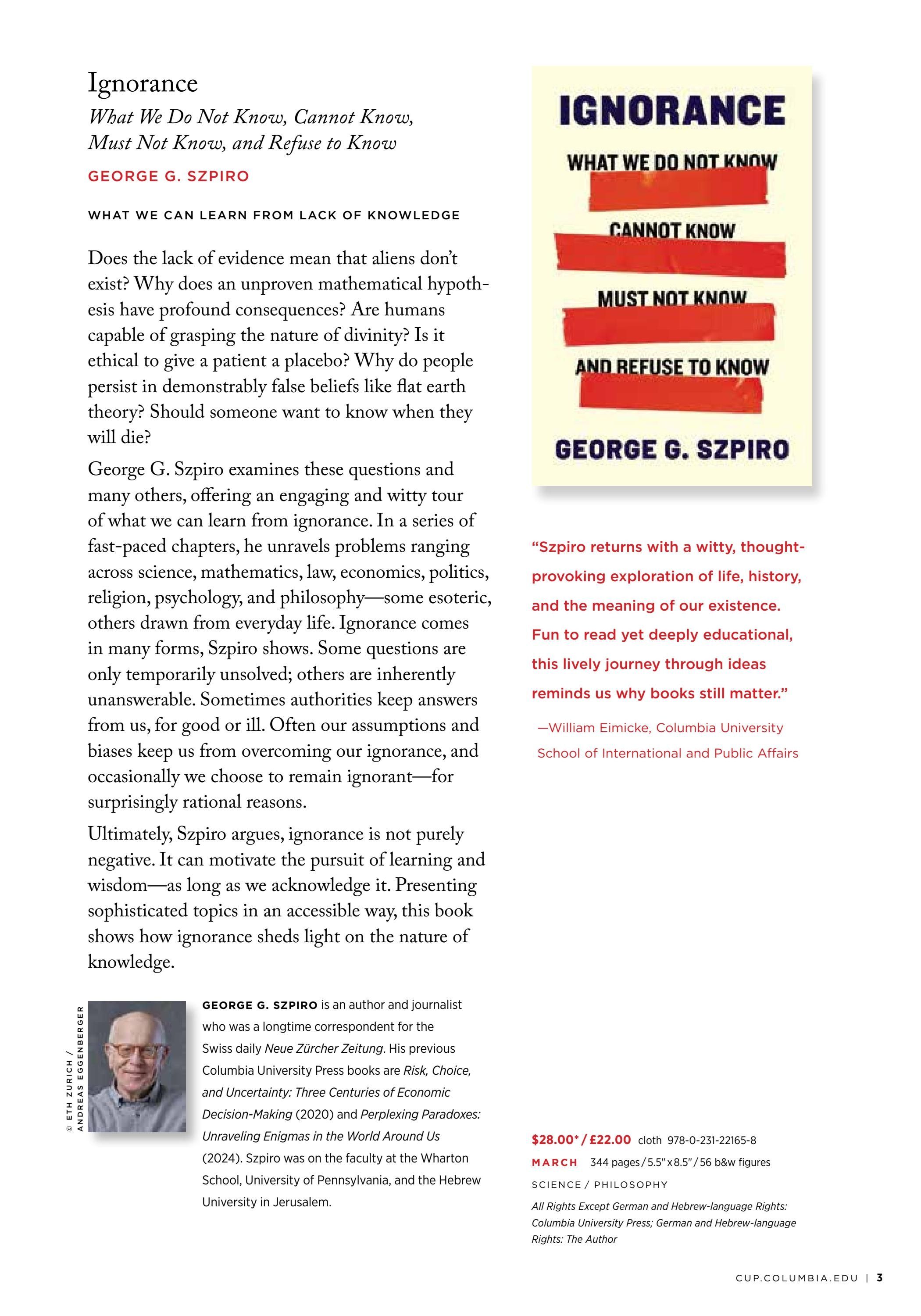 Columbia University Press Spring Catalog Weekly Ad January 1 - December 31, 2026