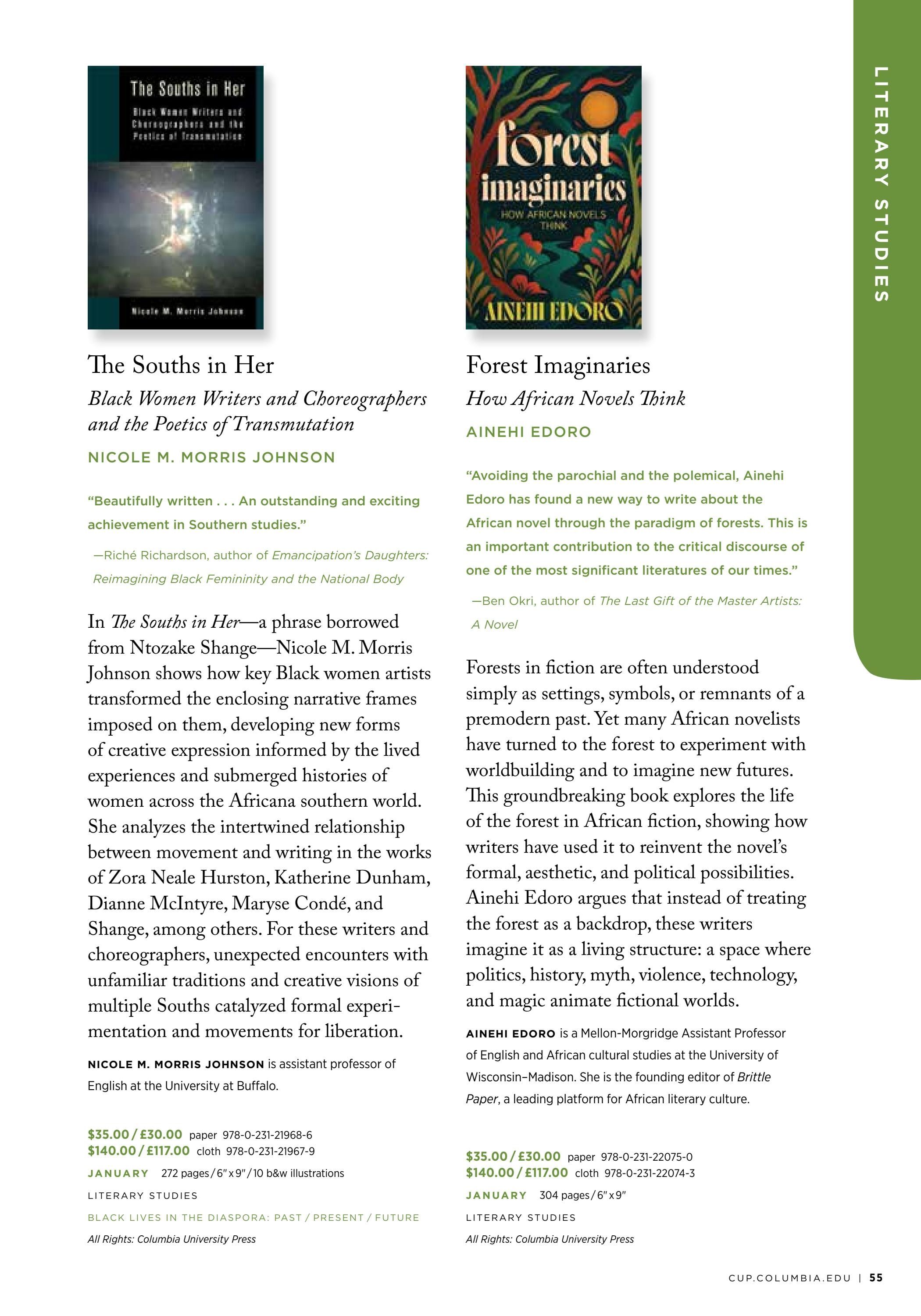 Columbia University Press Spring Catalog Weekly Ad January 1 - December 31, 2026