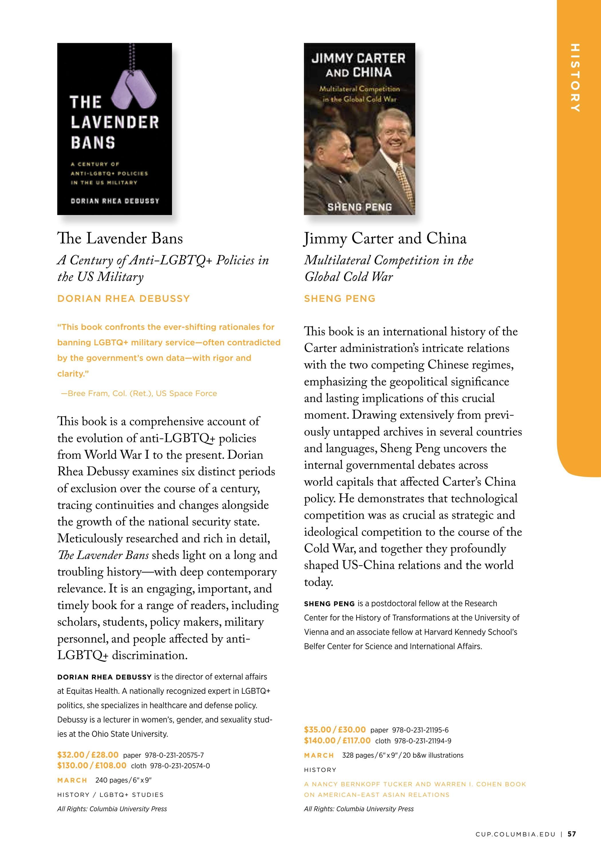 Columbia University Press Spring Catalog Weekly Ad January 1 - December 31, 2026