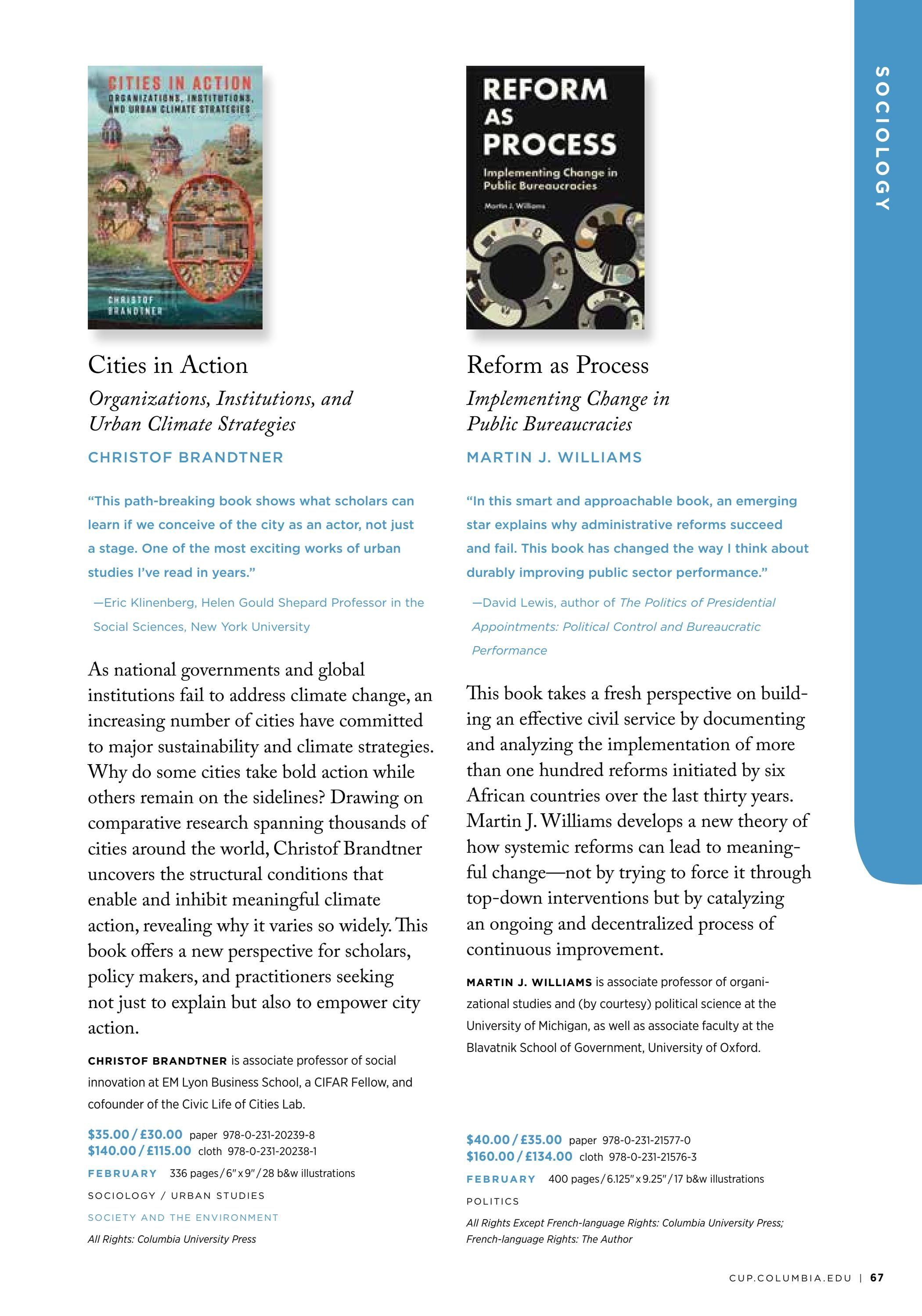 Columbia University Press Spring Catalog Weekly Ad January 1 - December 31, 2026